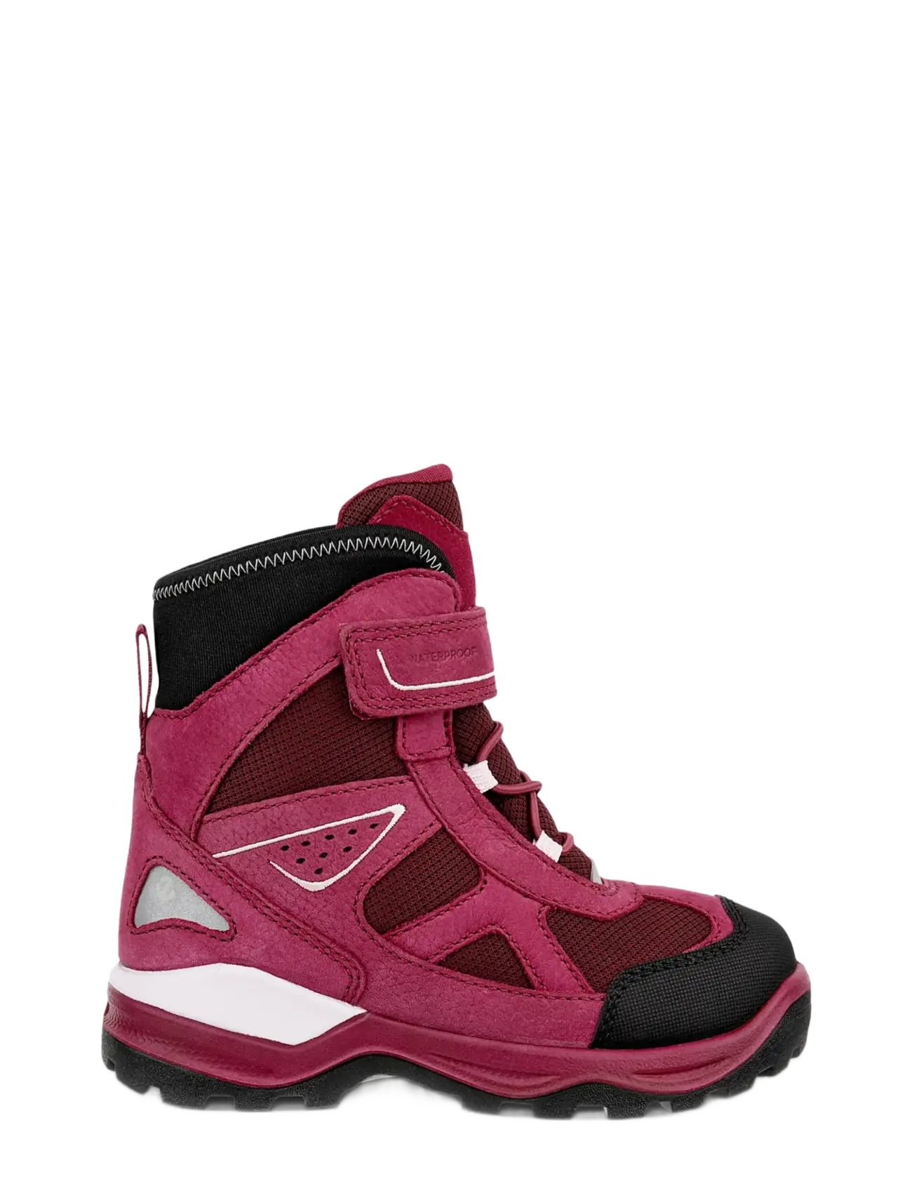 ECCO - SNOW MOUNTAIN - høstsko - black/red plum/dark ruby - 1