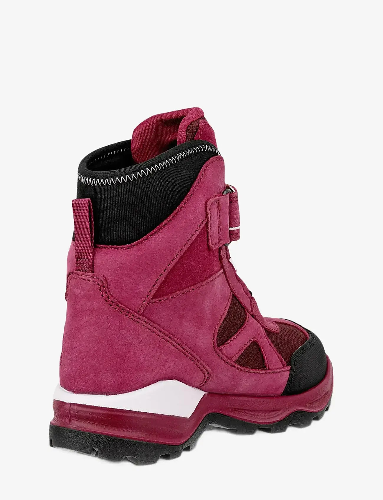 ECCO - SNOW MOUNTAIN - herbstschuhe - black/red plum/dark ruby - 2