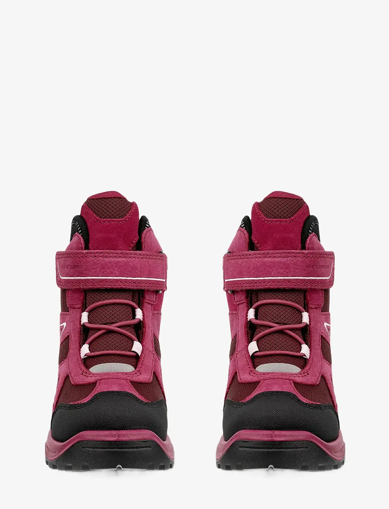 ECCO - SNOW MOUNTAIN - herbstschuhe - black/red plum/dark ruby - 5