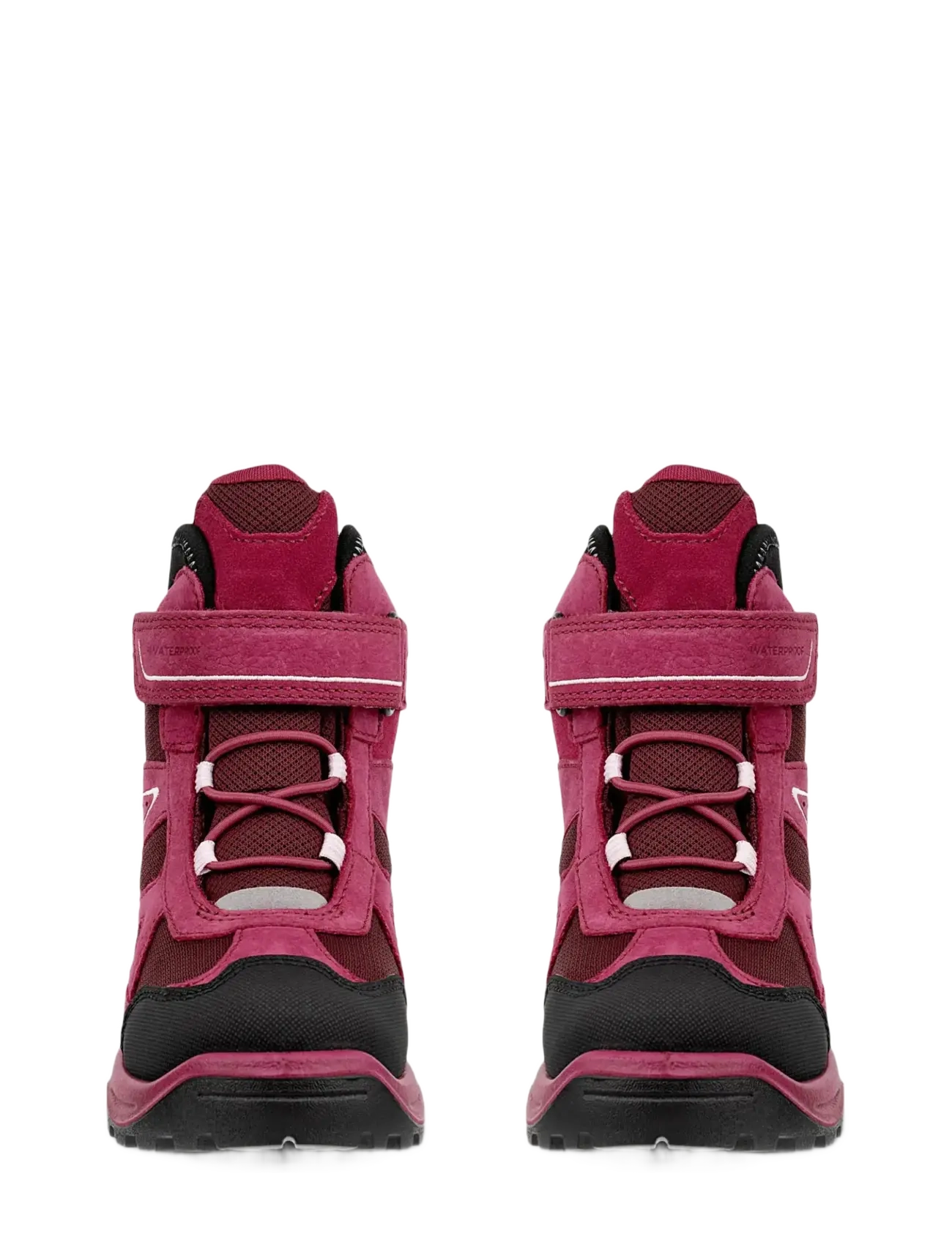 ECCO - SNOW MOUNTAIN - høstsko - black/red plum/dark ruby - 5