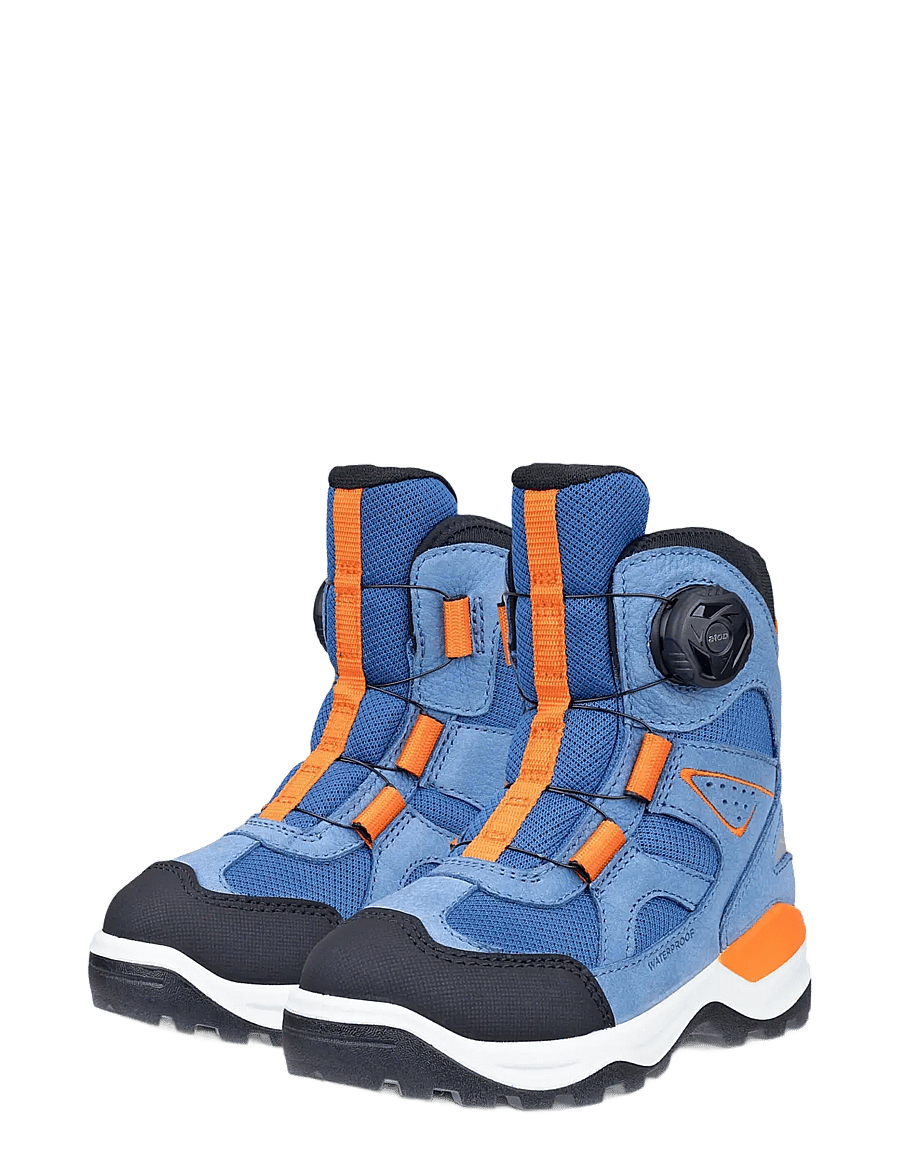 ECCO - SNOW MOUNTAIN - winterstiefel - black/federal blue/federal blue - 5