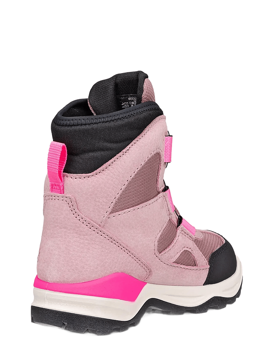 ECCO - SNOW MOUNTAIN - vinterstøvler - blush/blush/blush - 3