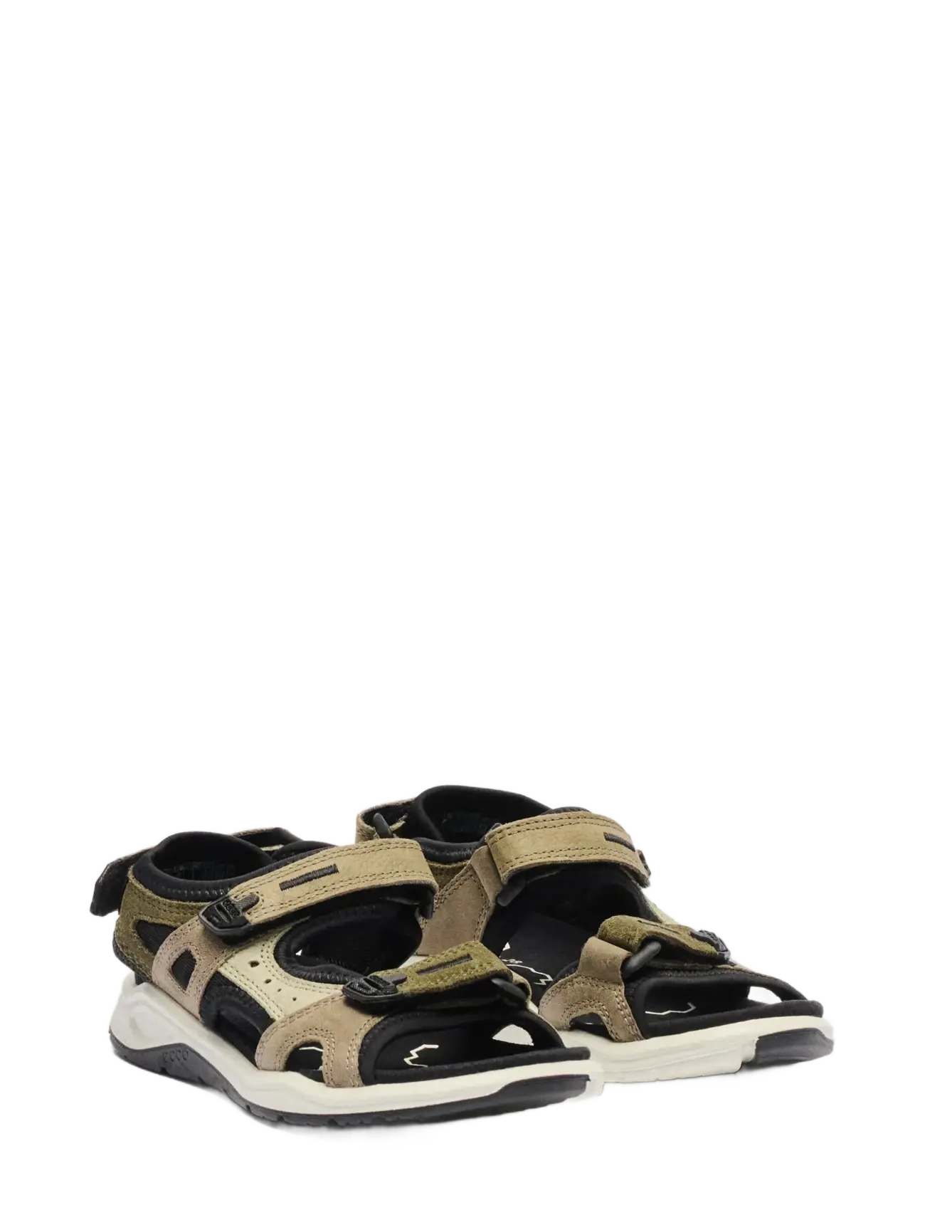 ECCO - X-TRINSIC K - gode sommertilbud - tarmac/smokey olive/tea/smokey olive - 4