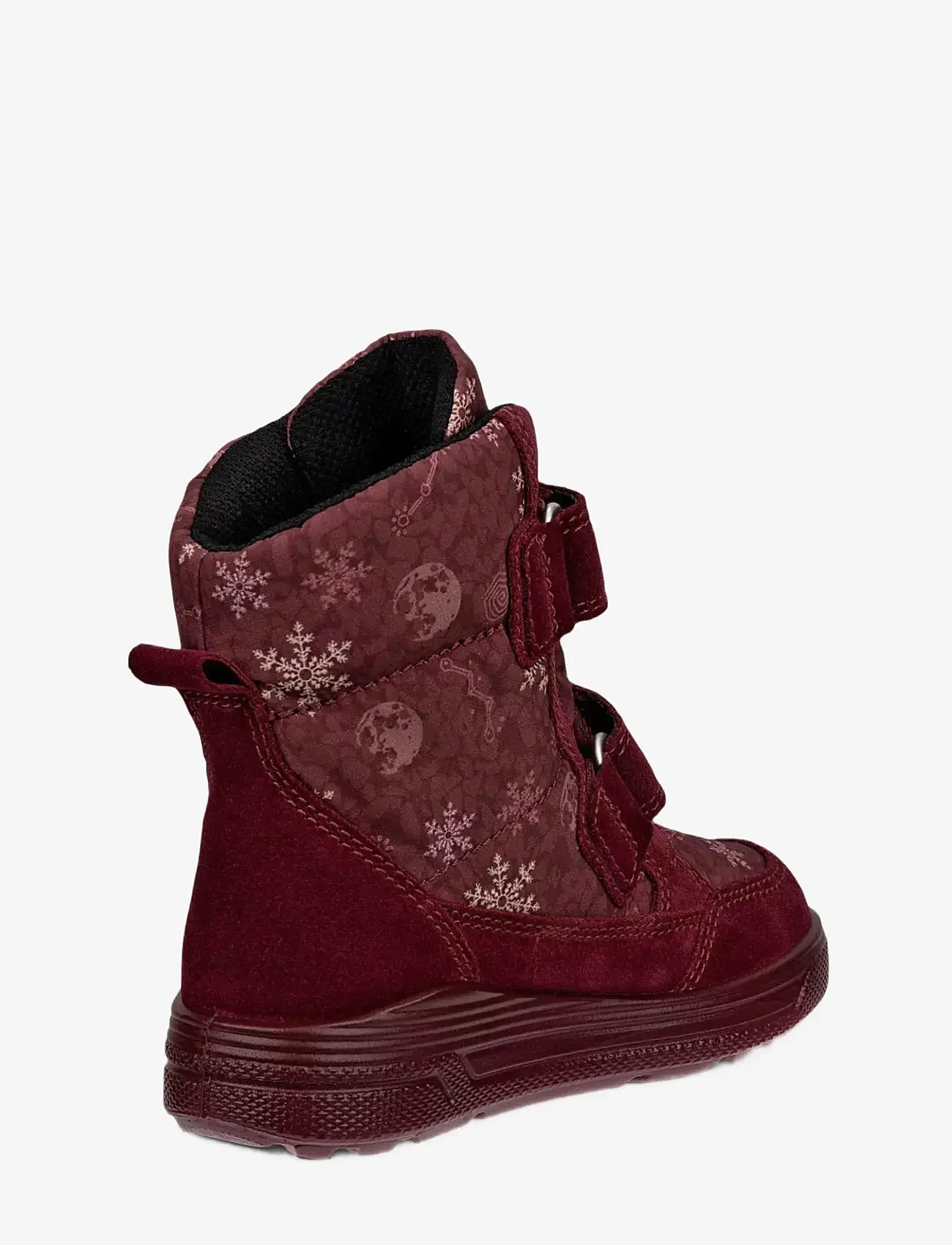 ECCO - URBAN SNOWBOARDER - vinterstøvler - dark ruby/snowflake print - 3