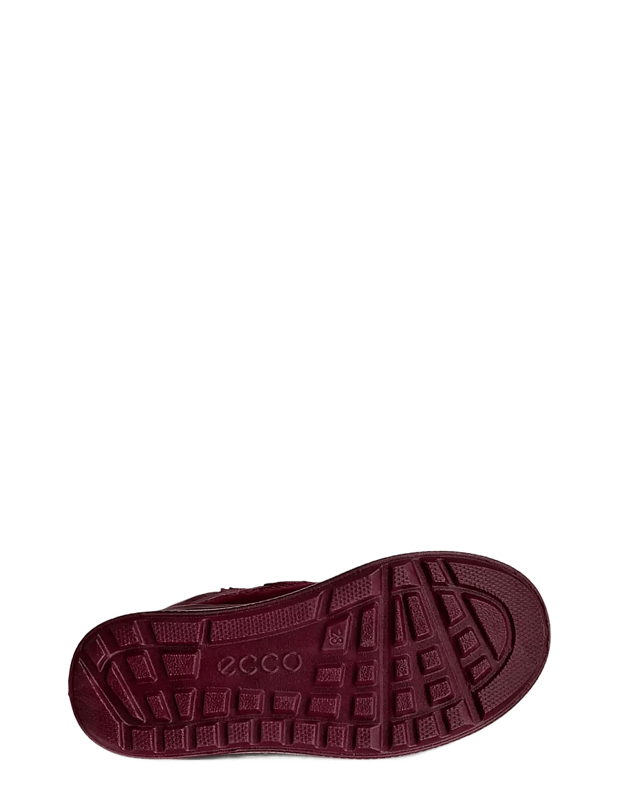 ECCO - URBAN SNOWBOARDER - vinterstøvler - dark ruby/snowflake print - 4