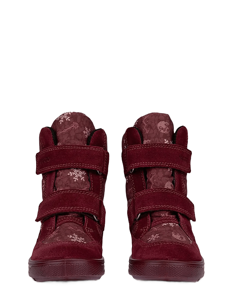ECCO - URBAN SNOWBOARDER - talvesaapad - dark ruby/snowflake print - 5