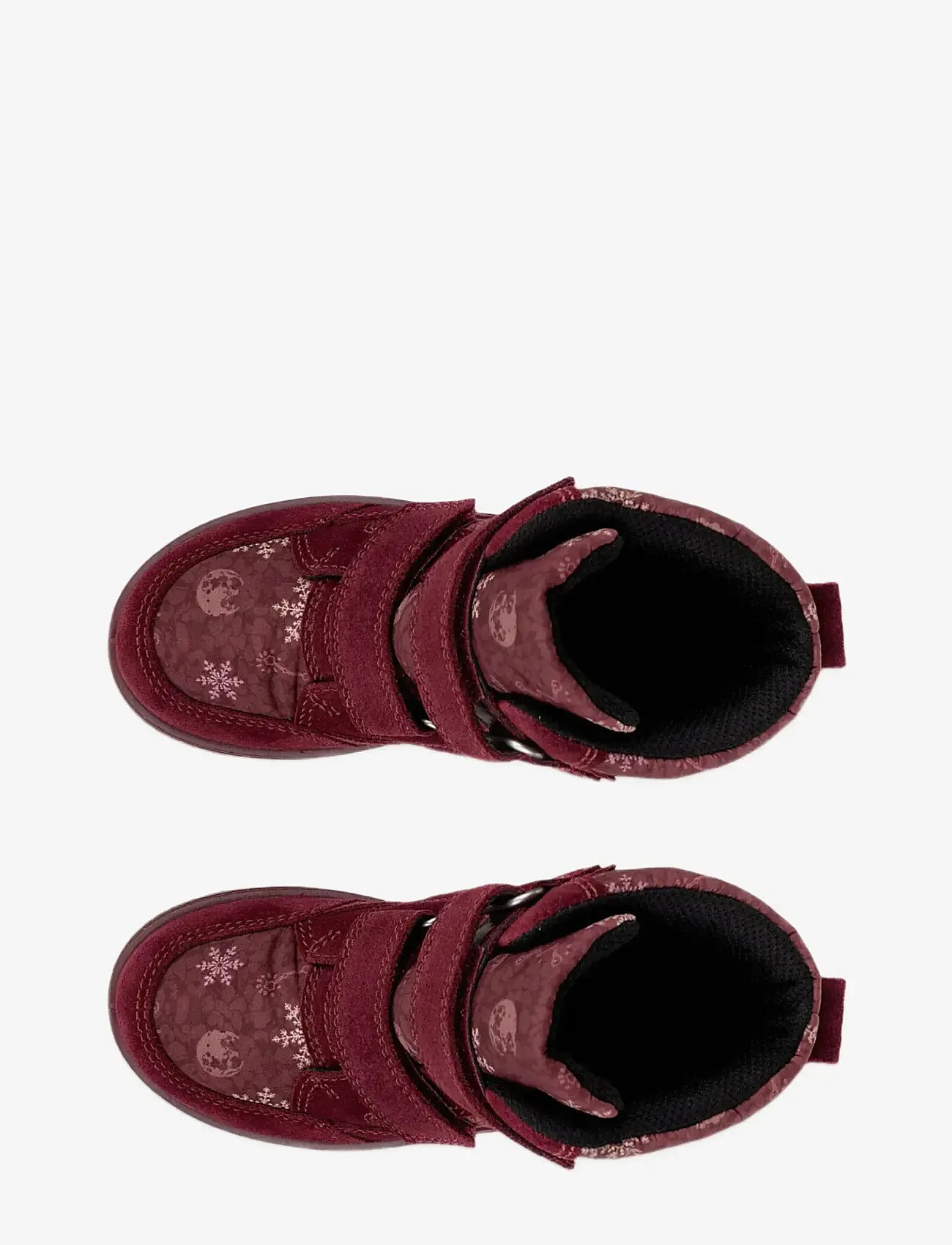 ECCO - URBAN SNOWBOARDER - sügisjalanõud - dark ruby/snowflake print - 5