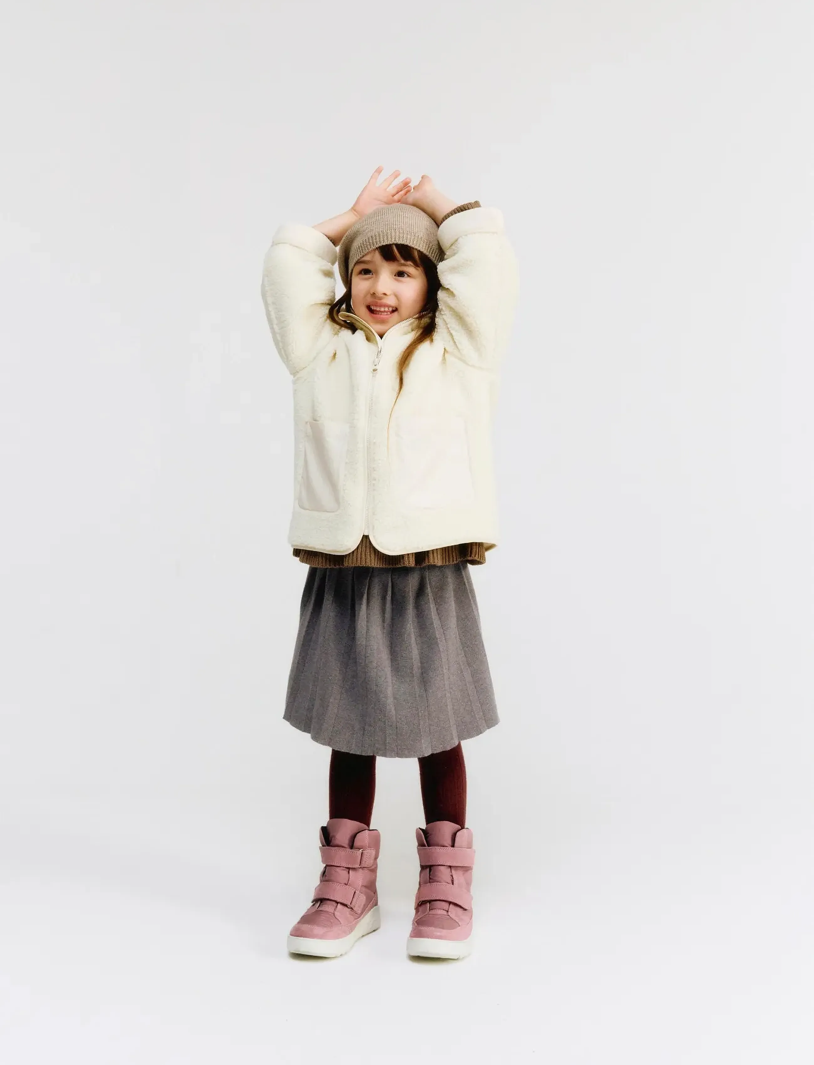 ECCO - URBAN SNOWBOARDER - vinterstövlar - blush/blush - 0