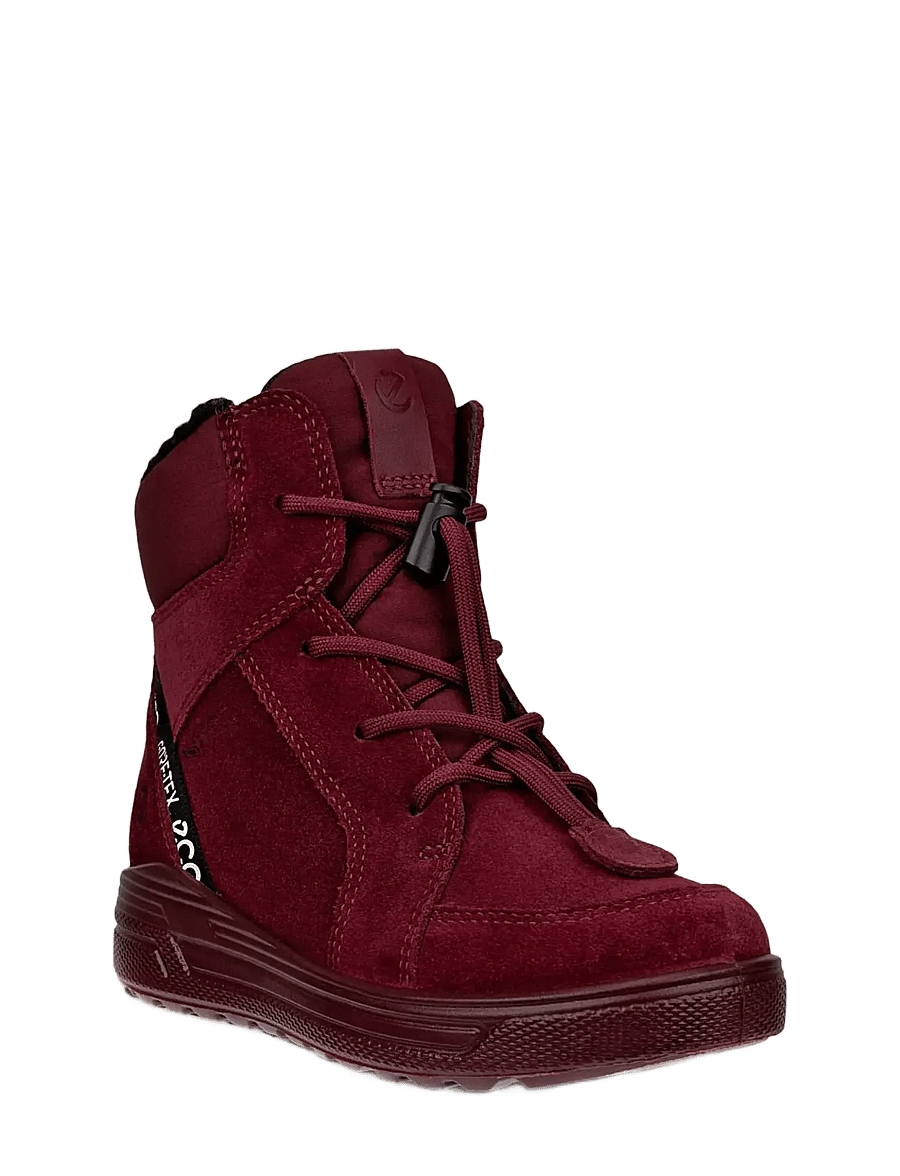 ECCO - URBAN SNOWBOARDER - vinterstøvler - dark ruby/dark ruby - 0