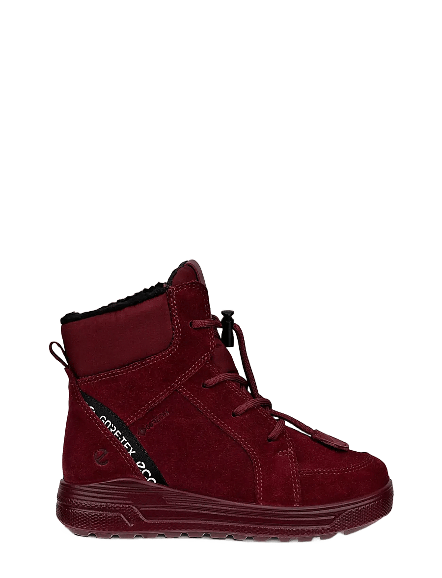 ECCO - URBAN SNOWBOARDER - vinterstøvler - dark ruby/dark ruby - 1
