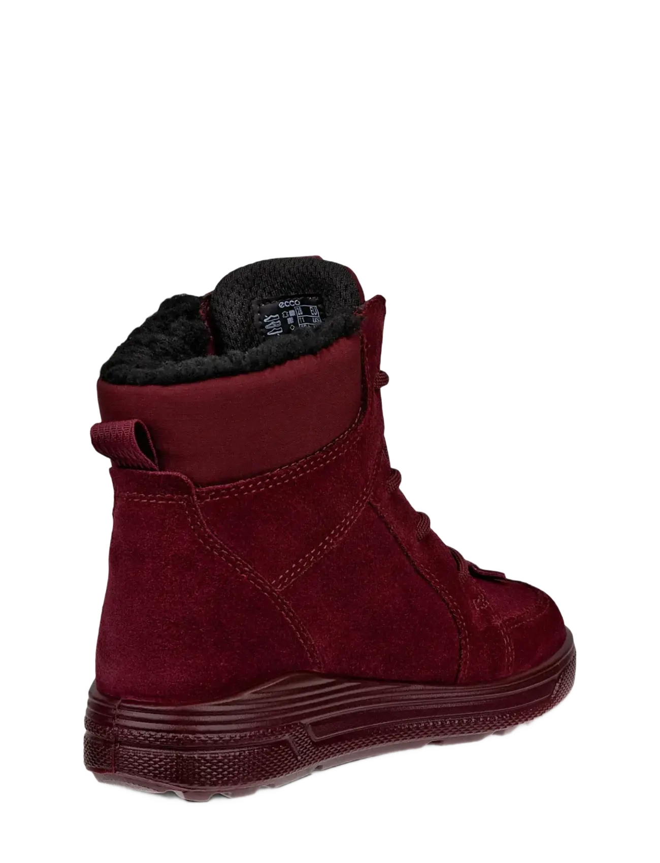 ECCO - URBAN SNOWBOARDER - herbstschuhe - dark ruby/dark ruby - 2