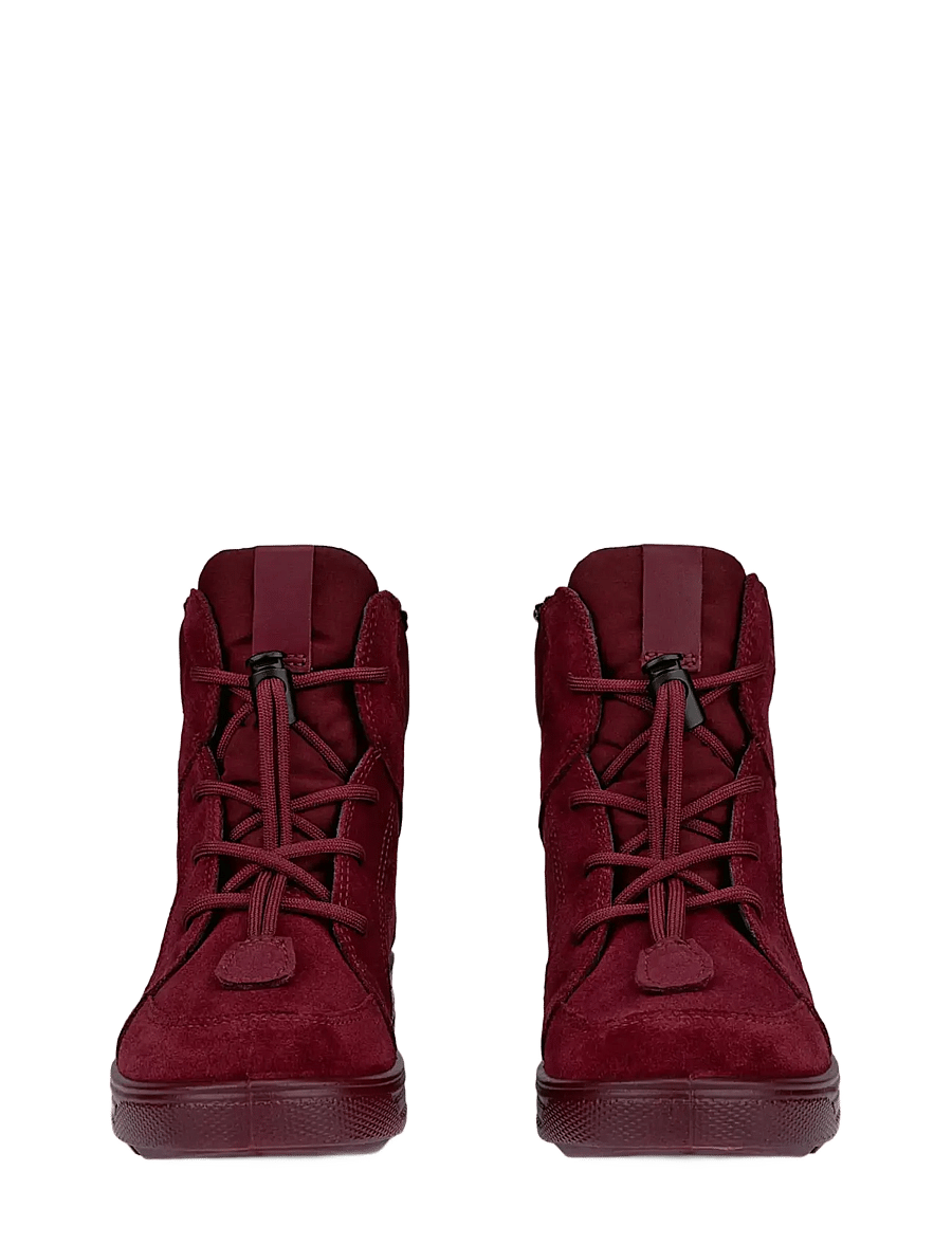 ECCO - URBAN SNOWBOARDER - vinterstøvler - dark ruby/dark ruby - 4