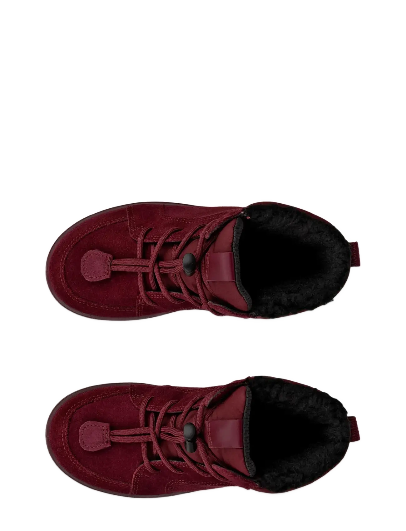 ECCO - URBAN SNOWBOARDER - herbstschuhe - dark ruby/dark ruby - 5