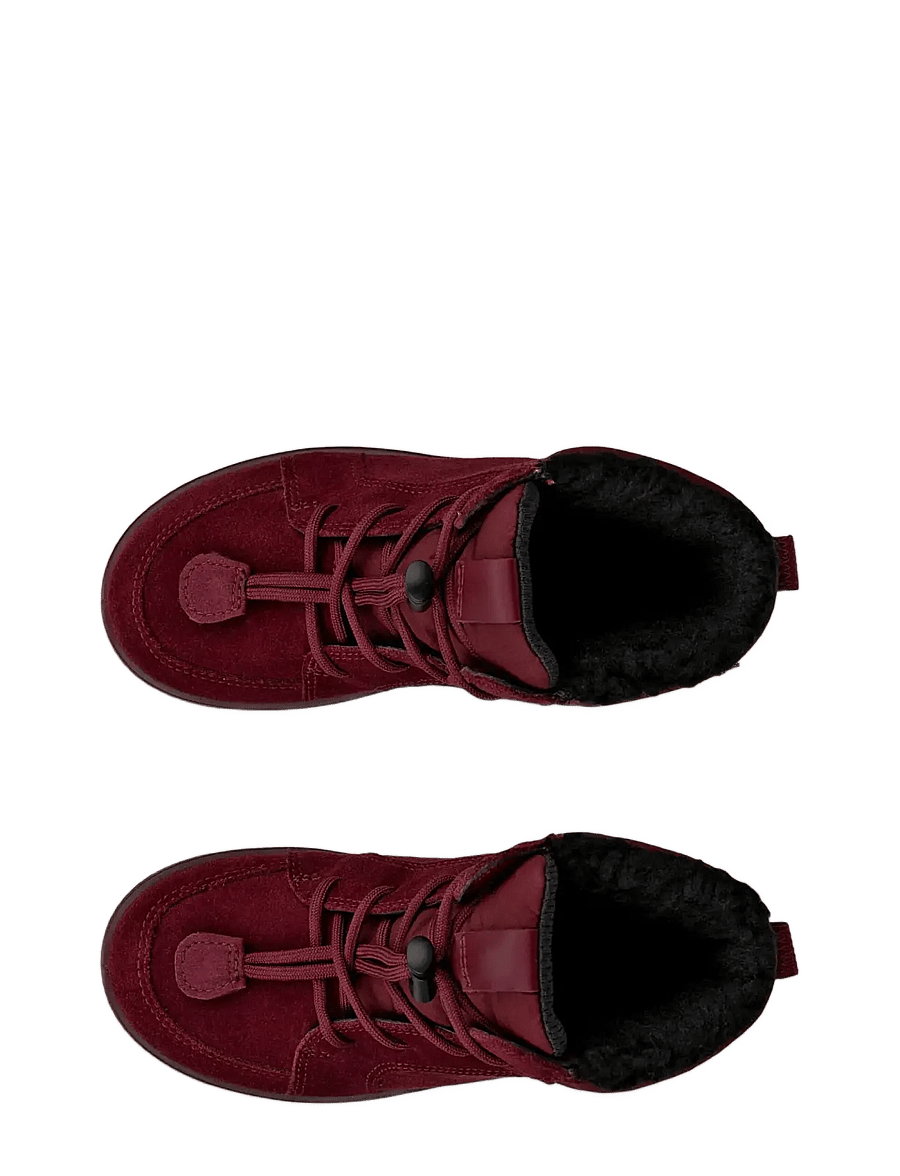 ECCO - URBAN SNOWBOARDER - vinterstøvler - dark ruby/dark ruby - 5