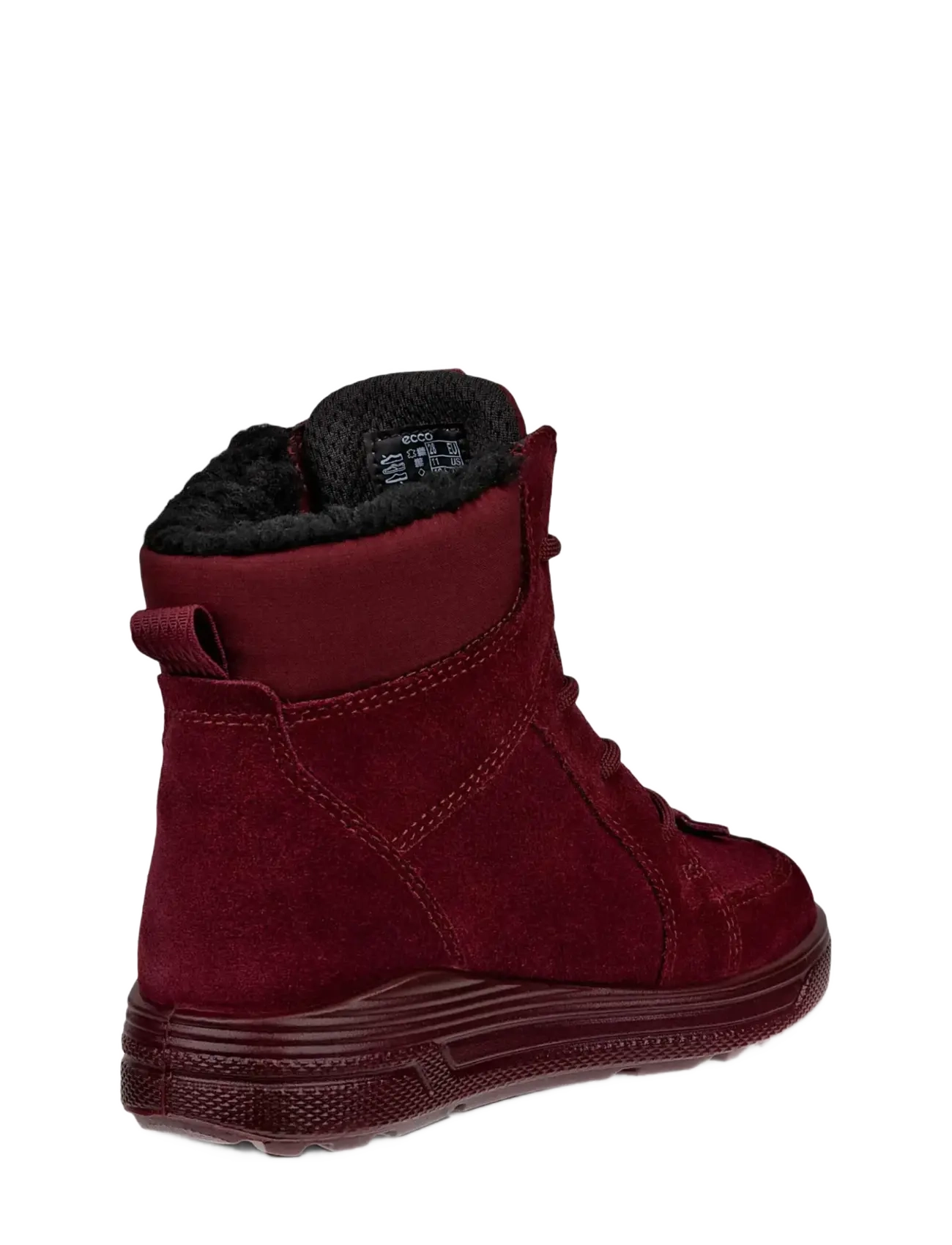 ECCO - URBAN SNOWBOARDER - efterårssko - dark ruby/dark ruby - 2