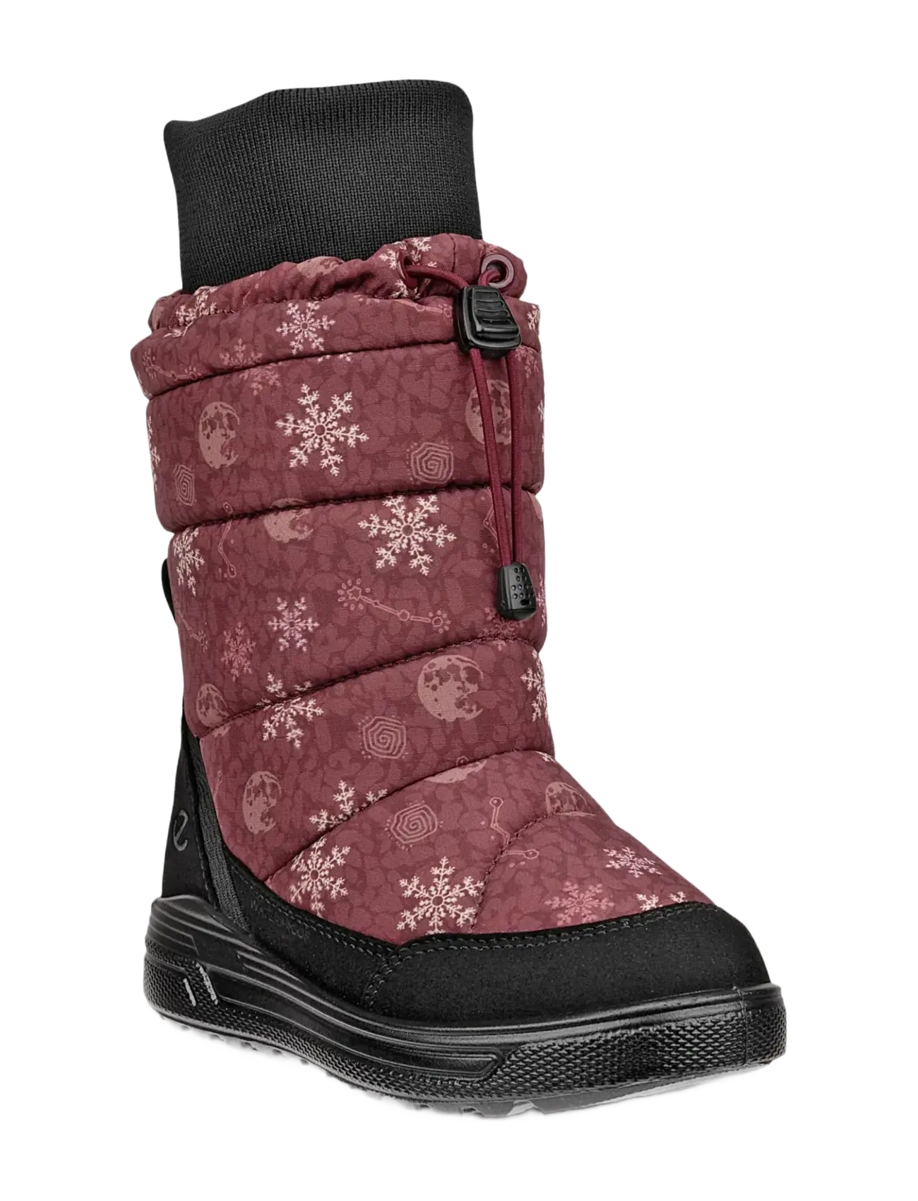 BLACK/SNOWFLAKE PRINT