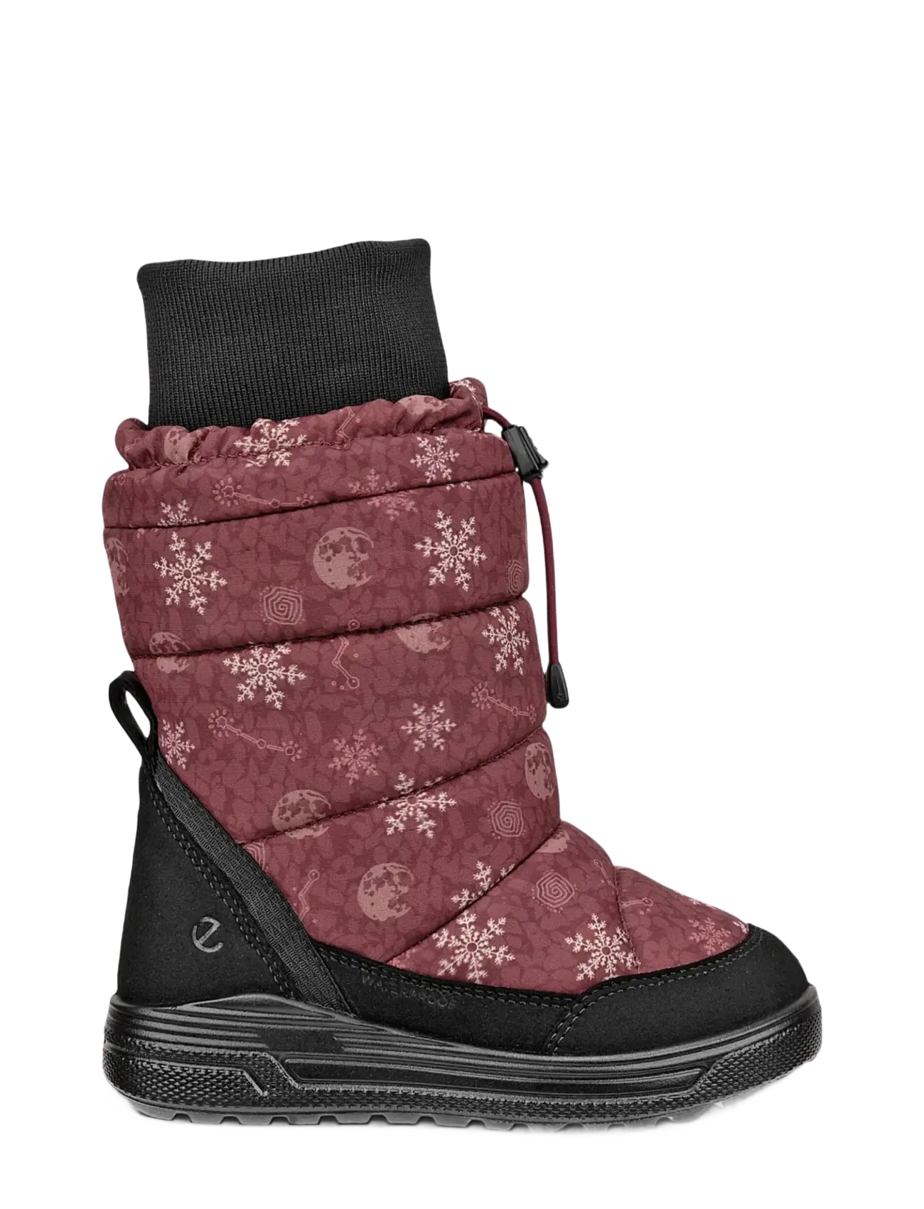 ECCO - URBAN SNOWBOARDER - efterårssko - black/snowflake print - 1