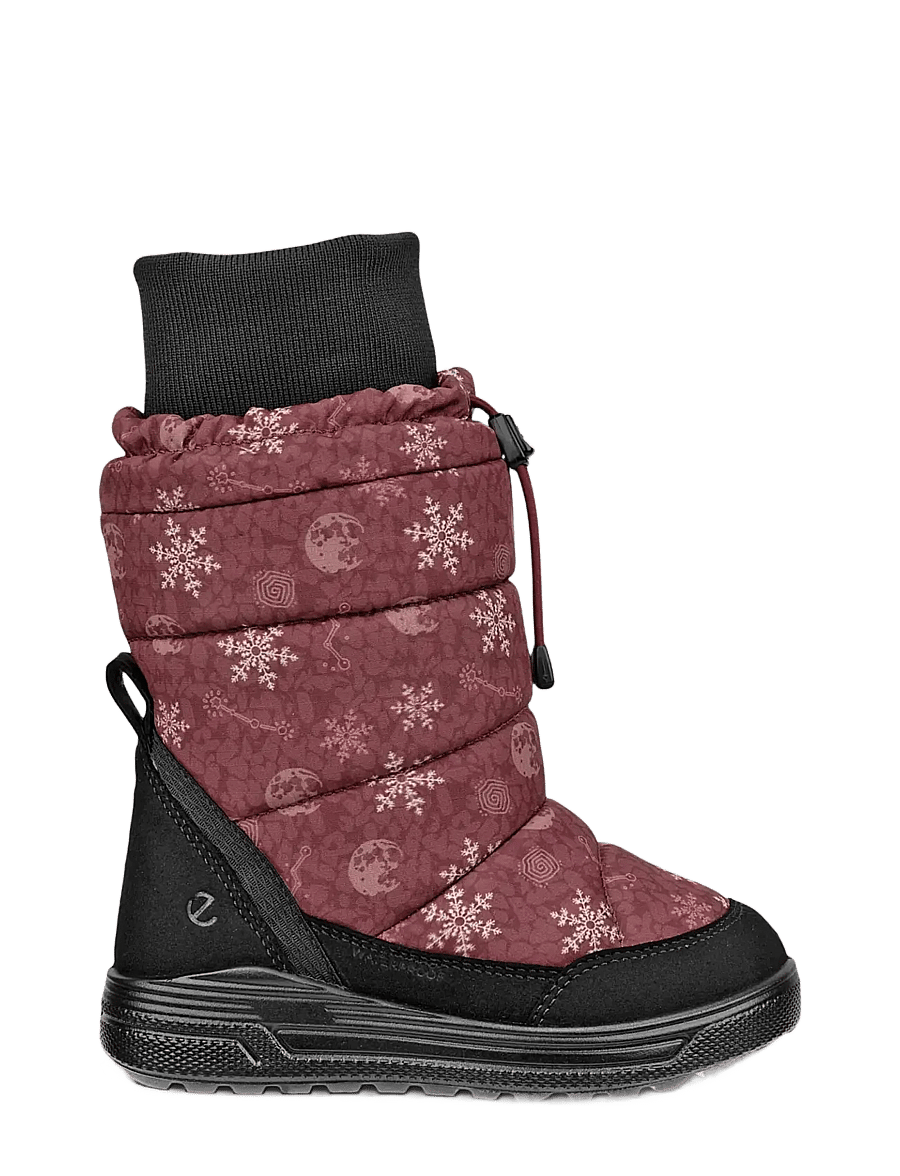 ECCO - URBAN SNOWBOARDER - talvesaapad - black/snowflake print - 1