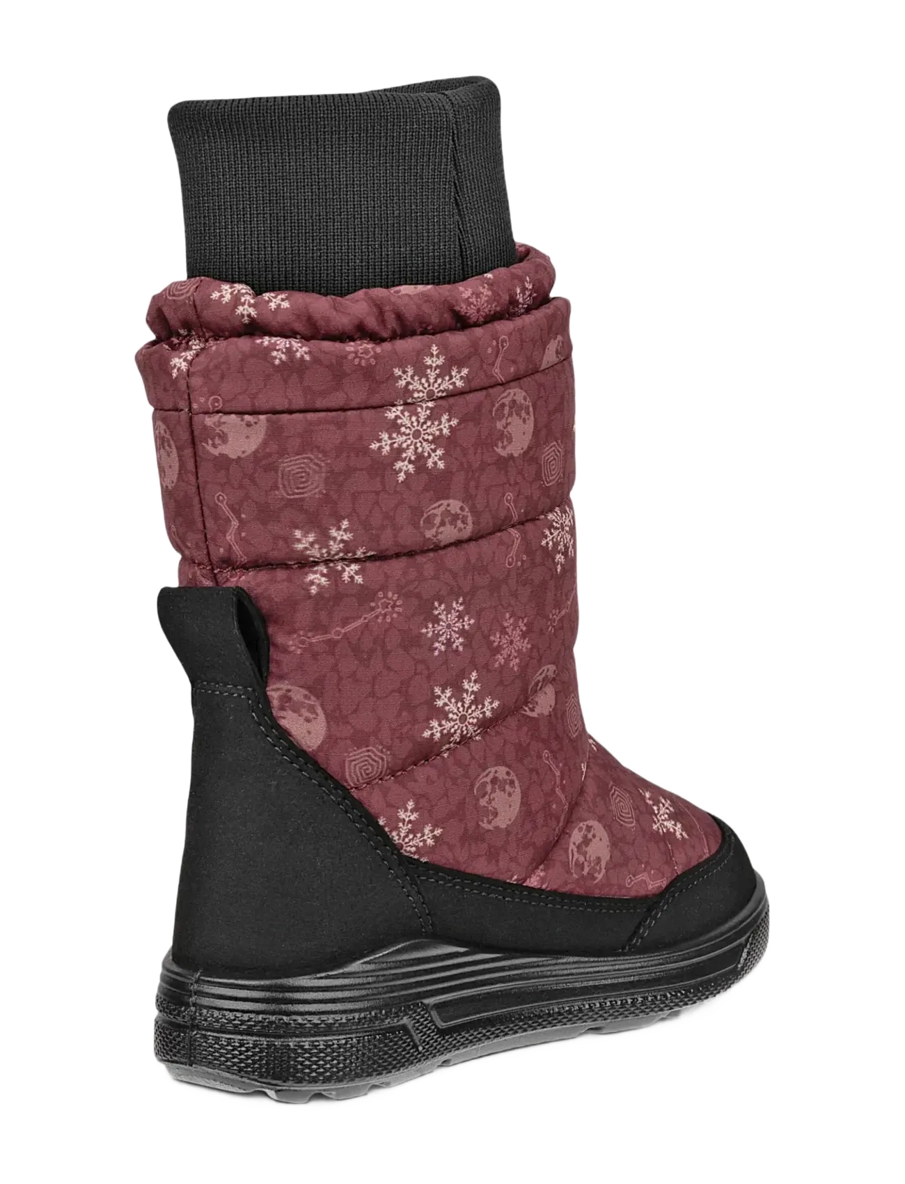ECCO - URBAN SNOWBOARDER - efterårssko - black/snowflake print - 2
