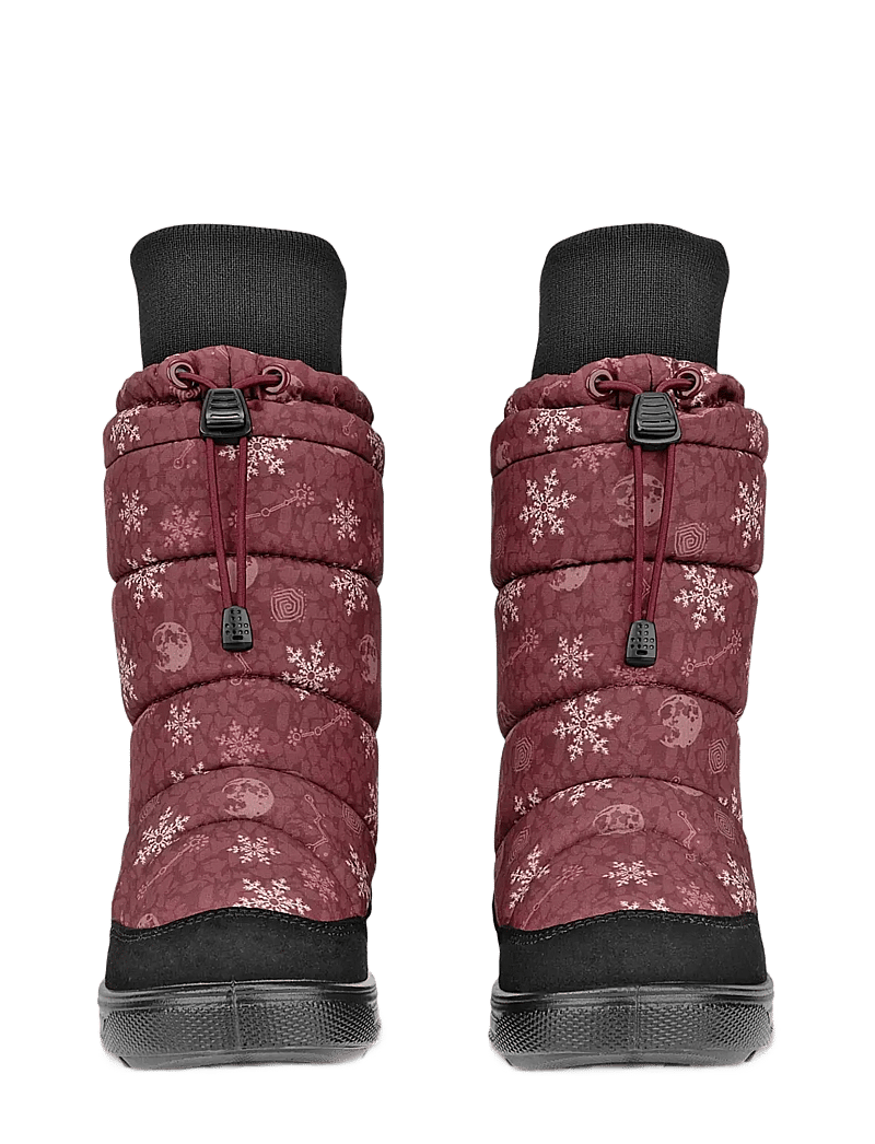 ECCO - URBAN SNOWBOARDER - vinterstövlar - black/snowflake print - 4