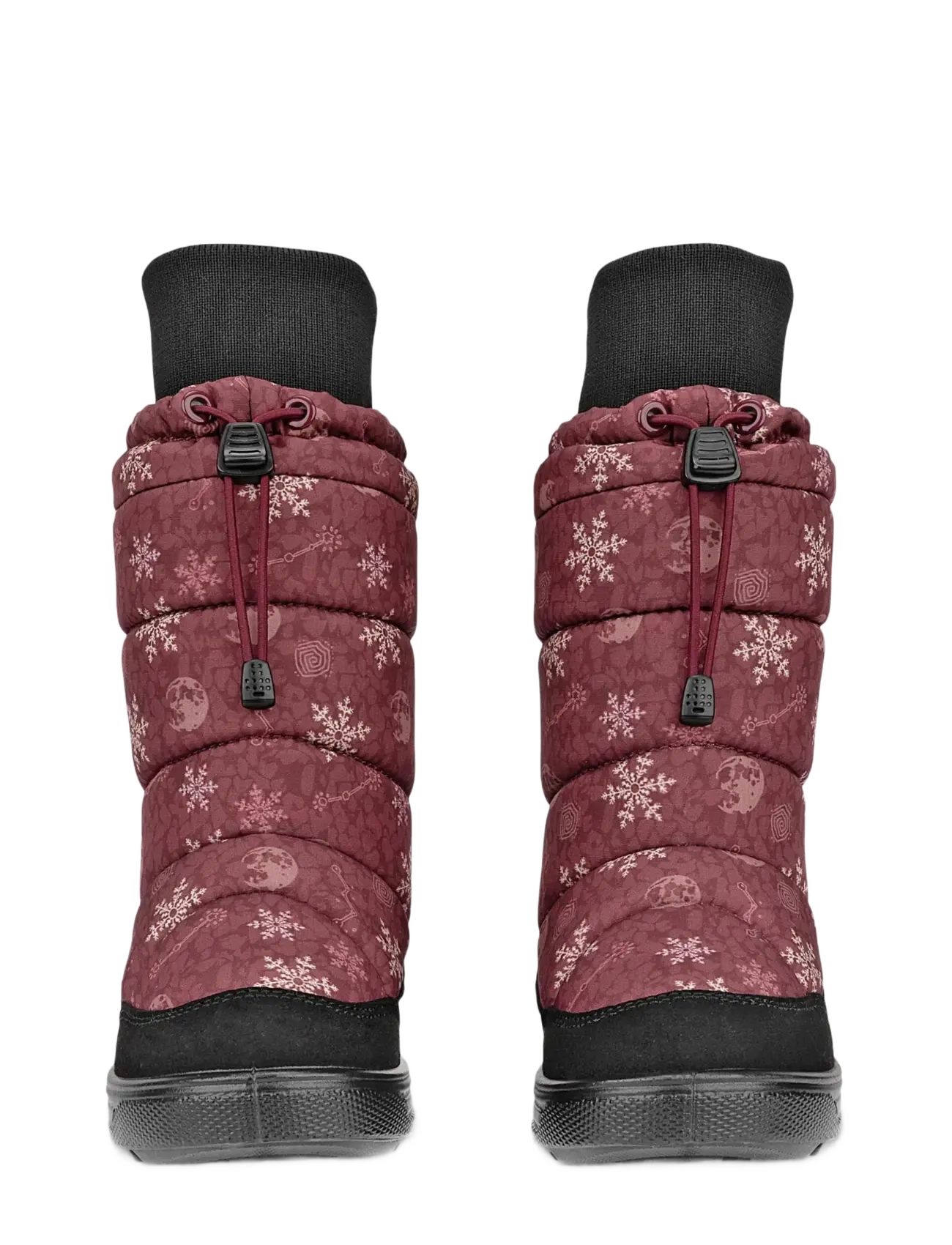 ECCO - URBAN SNOWBOARDER - efterårssko - black/snowflake print - 4