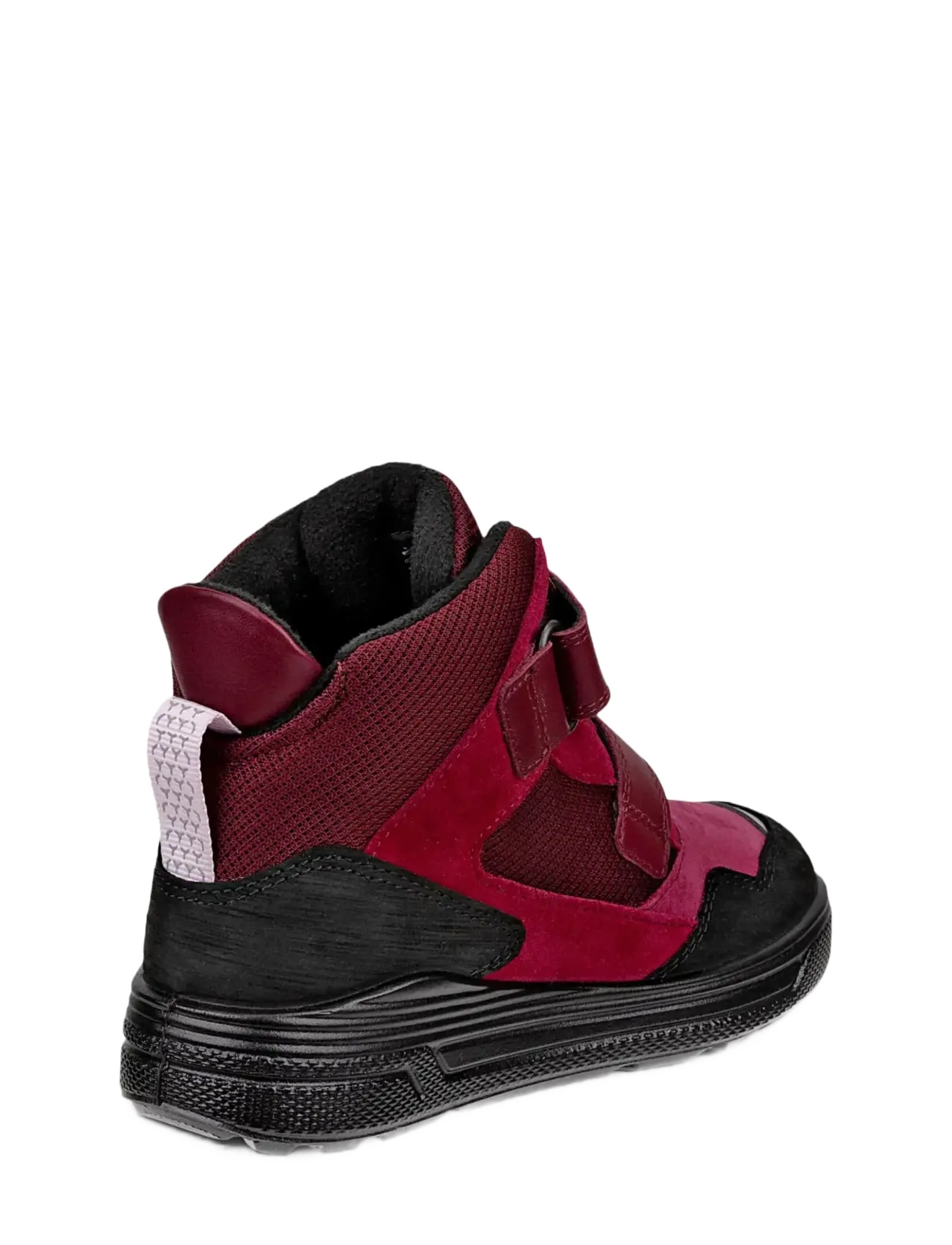 ECCO - URBAN SNOWBOARDER - fall shoes - black/red plum/dark ruby - 2