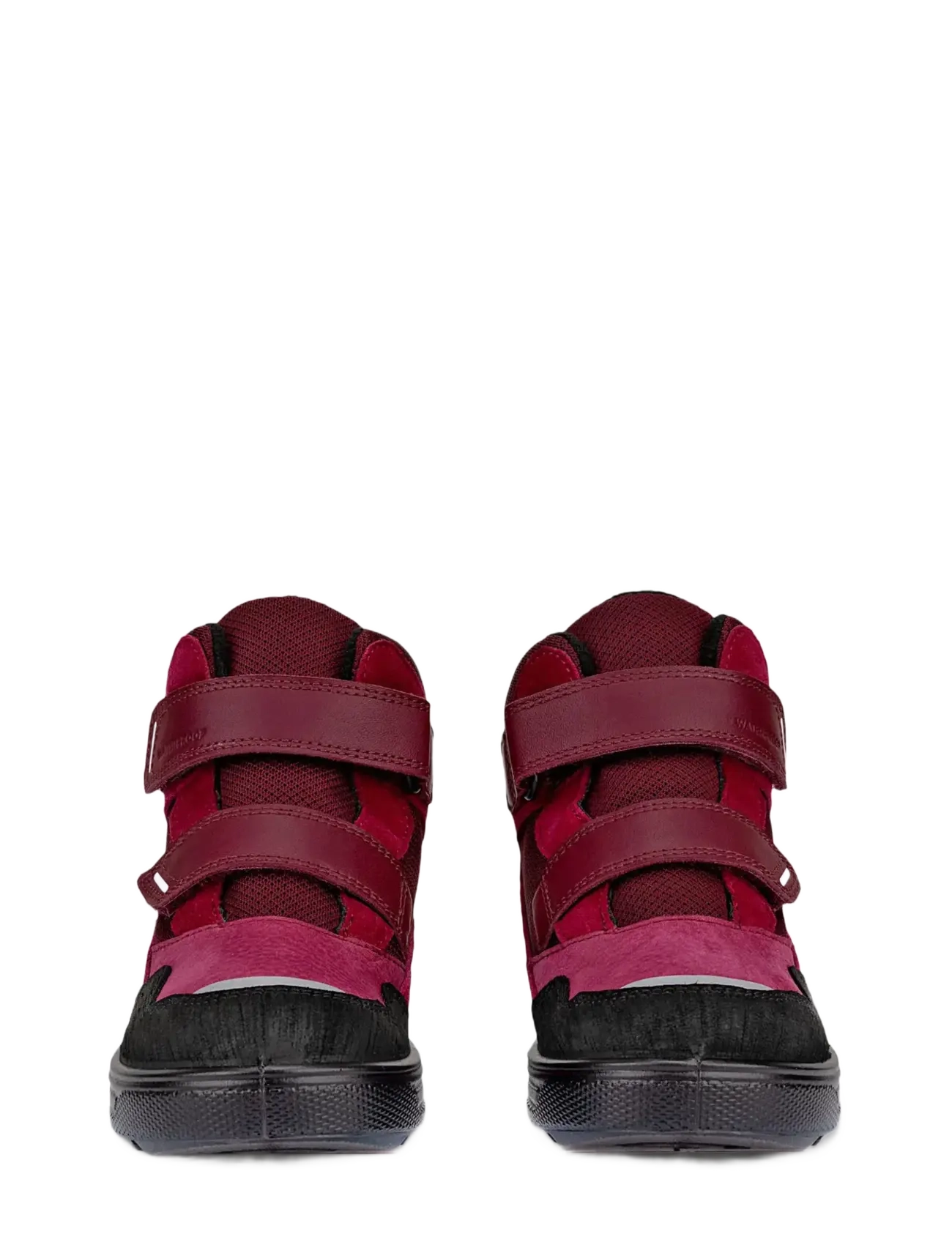ECCO - URBAN SNOWBOARDER - fall shoes - black/red plum/dark ruby - 4