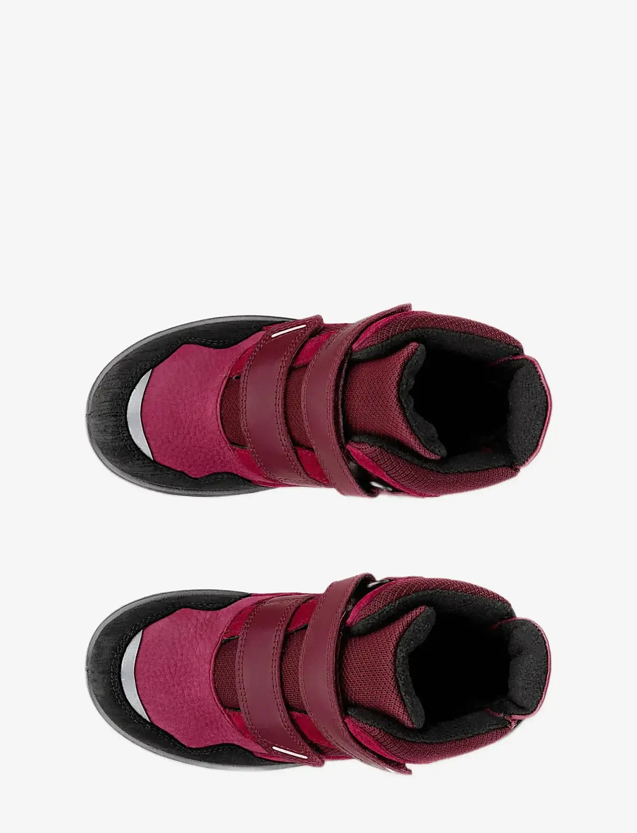 ECCO - URBAN SNOWBOARDER - vinterstövlar - black/red plum/dark ruby - 5