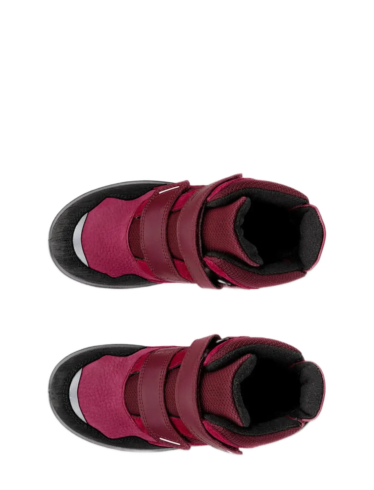 ECCO - URBAN SNOWBOARDER - fall shoes - black/red plum/dark ruby - 5