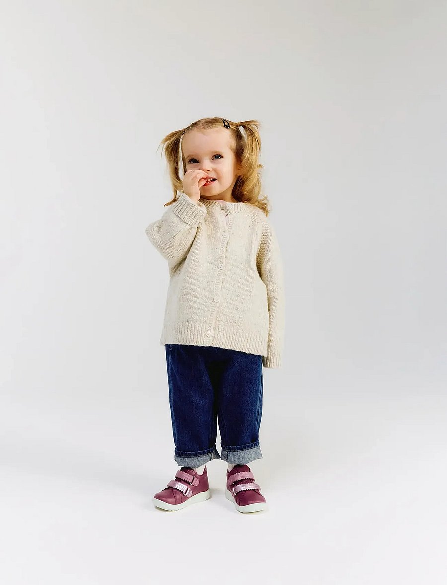 ECCO - SP.1 LITE INFANT - hoher schnitt - nocturne/old rose foil - 3