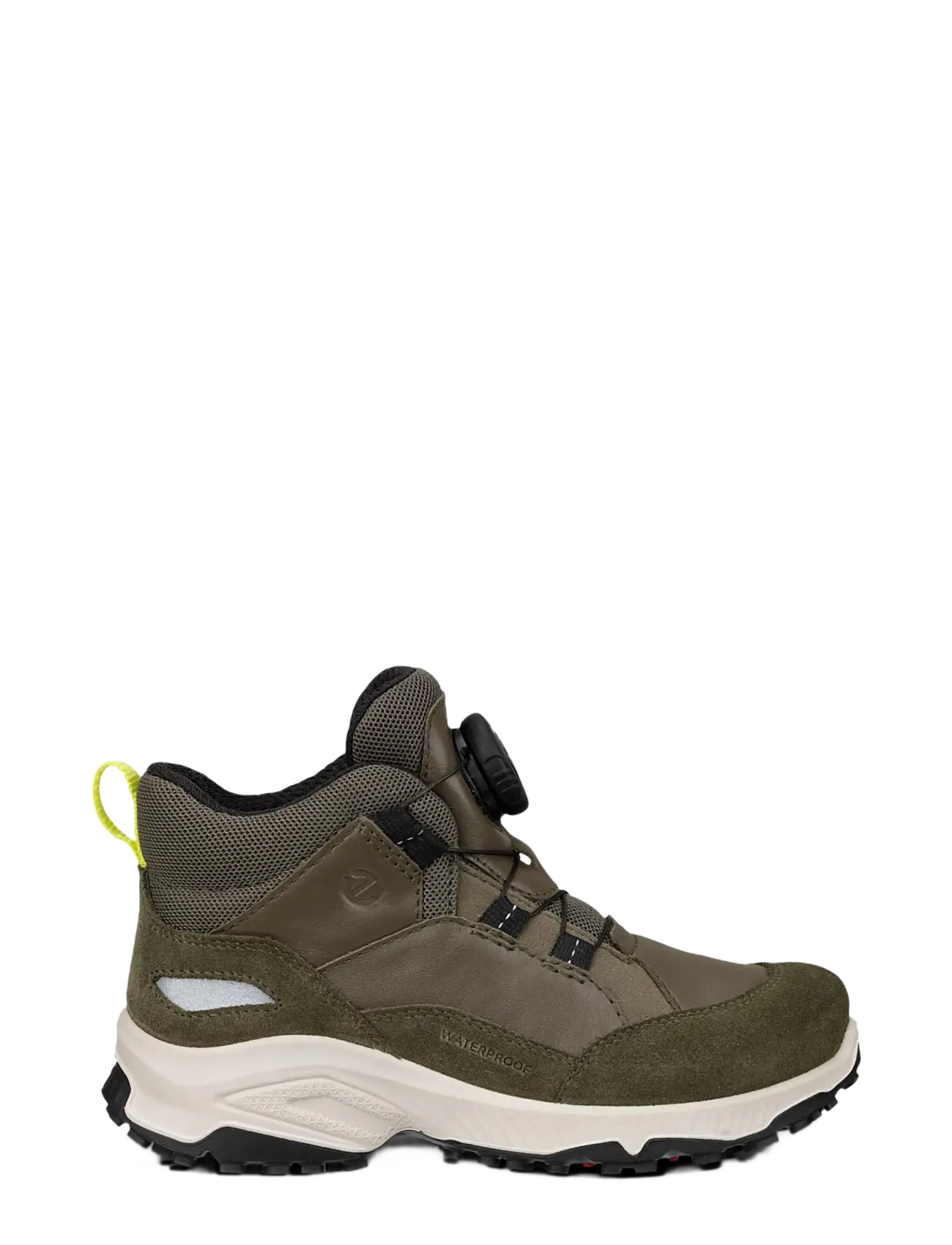 ECCO - RECEPTOR XP K - winter boots - tarmac/tarmac/lime punch - 1