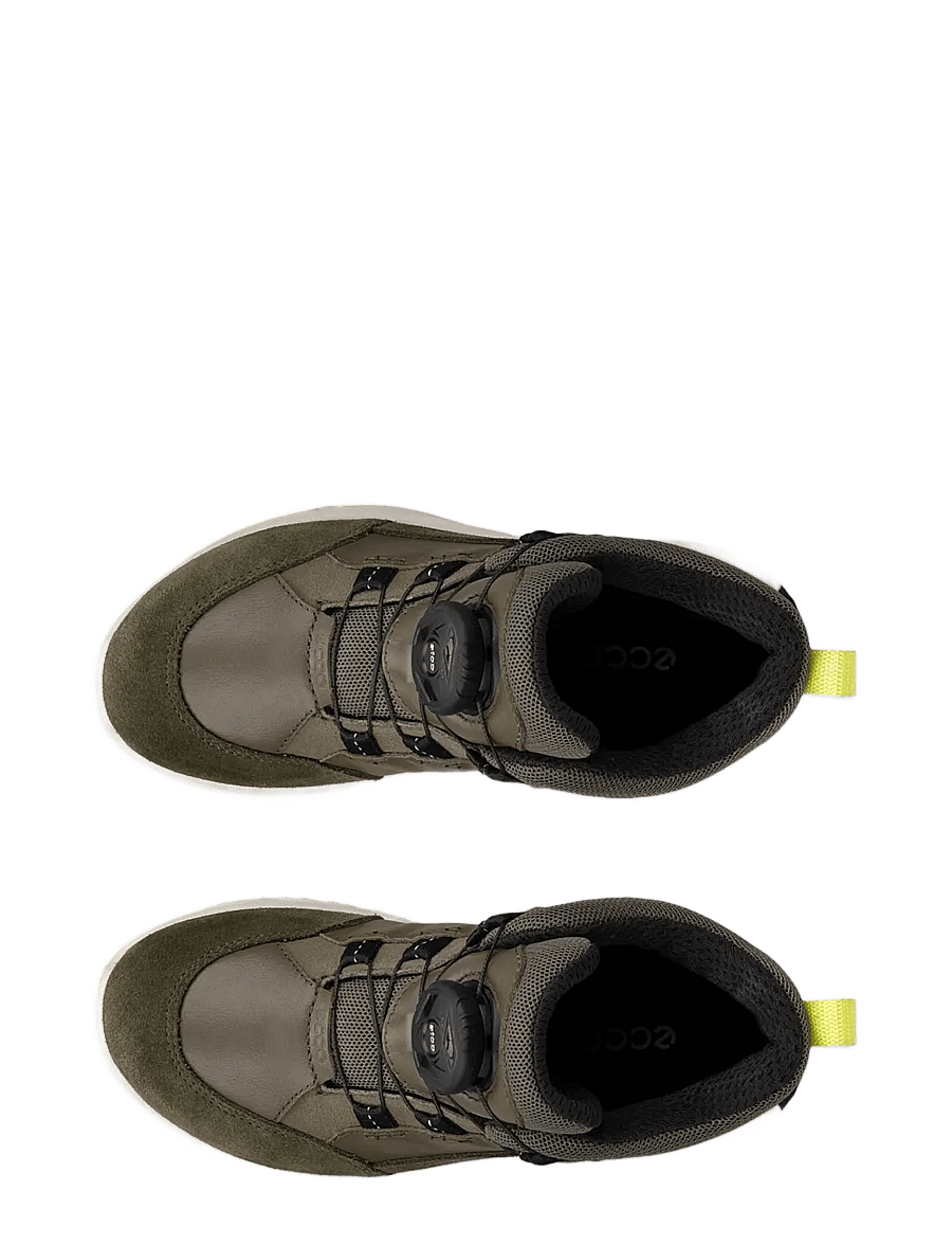 ECCO - RECEPTOR XP K - winterstiefel - tarmac/tarmac/lime punch - 4