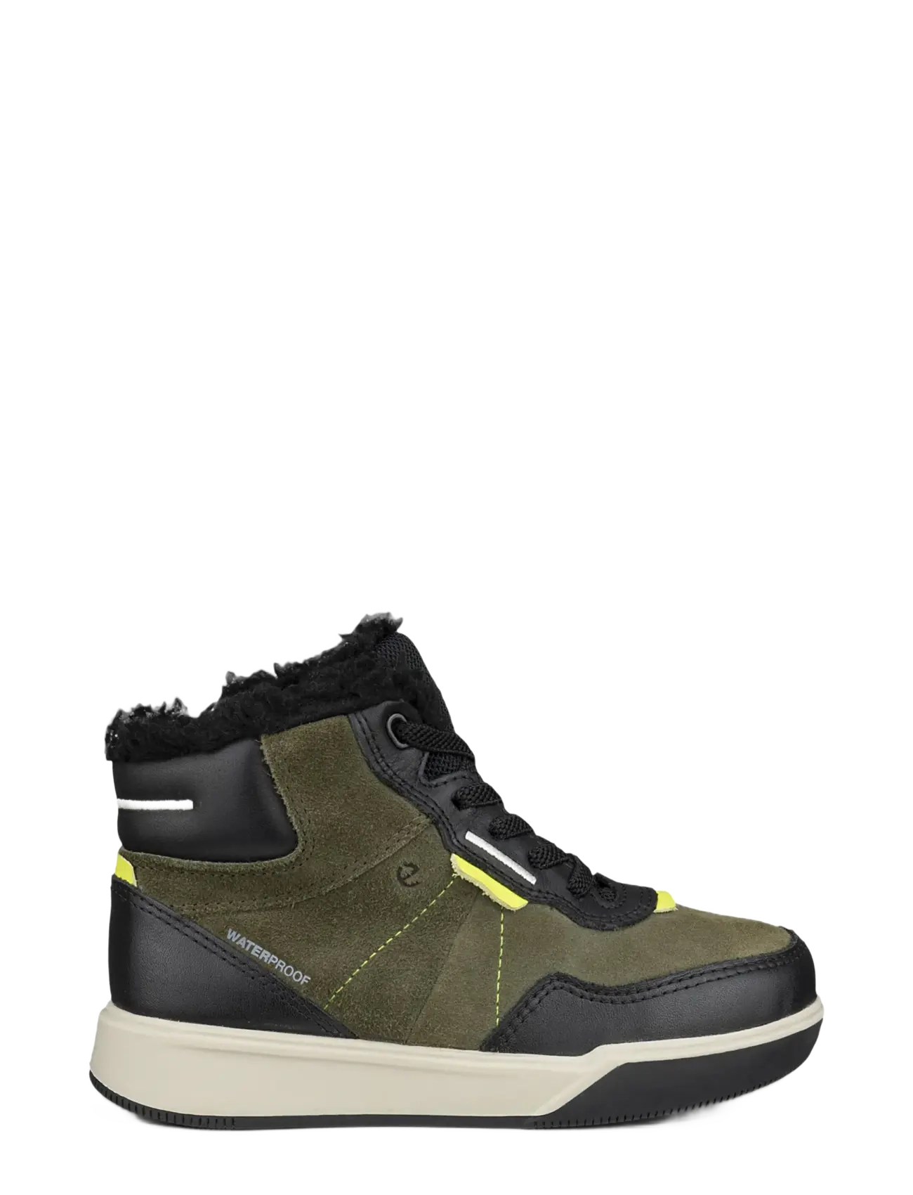 ECCO - STREET COURT K - höga sneakers - black/tarmac/black - 1
