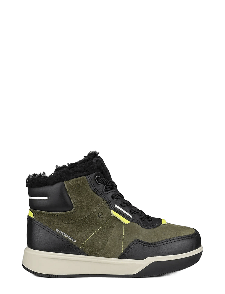 ECCO - STREET COURT K - höga sneakers - black/tarmac/black - 1