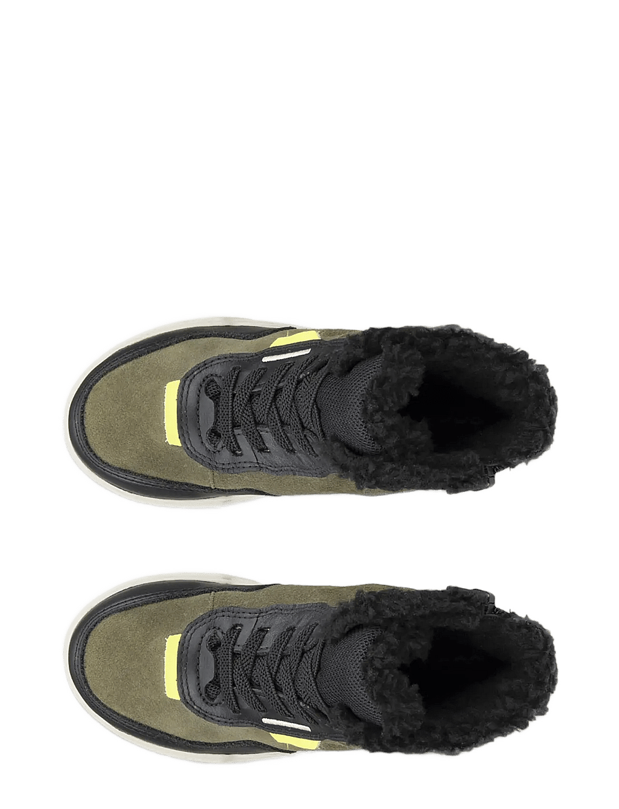 ECCO - STREET COURT K - höga sneakers - black/tarmac/black - 4
