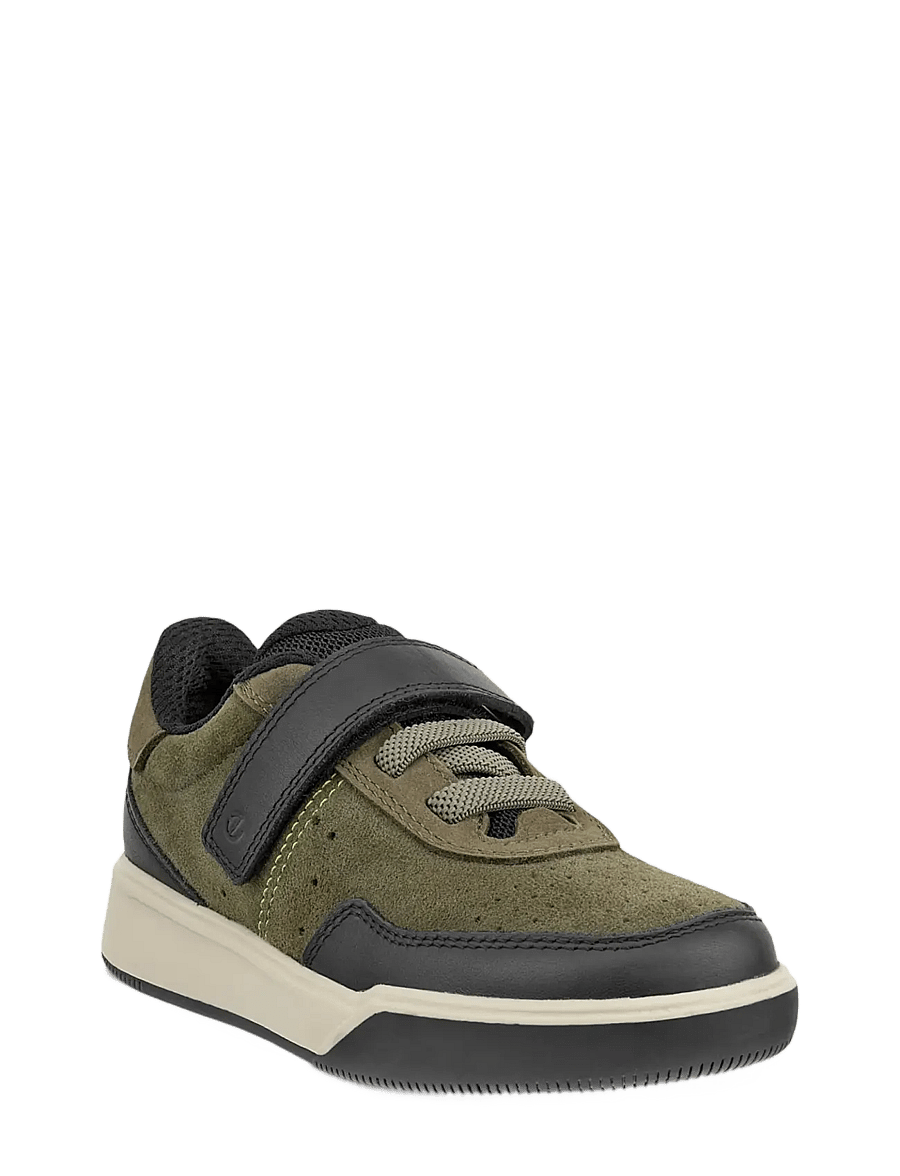 ECCO - STREET COURT K - lave sneakers - black/tarmac/tarmac - 0