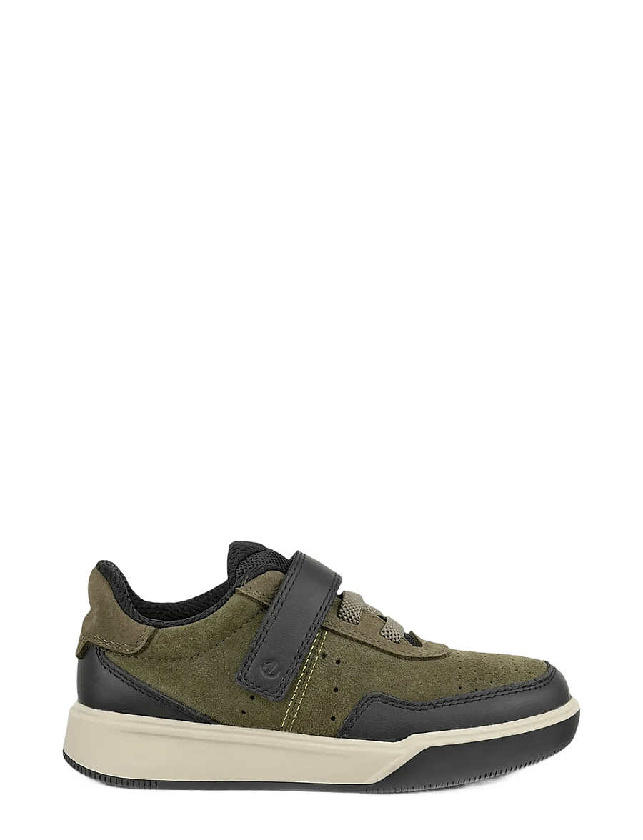 ECCO - STREET COURT K - lave sneakers - black/tarmac/tarmac - 1
