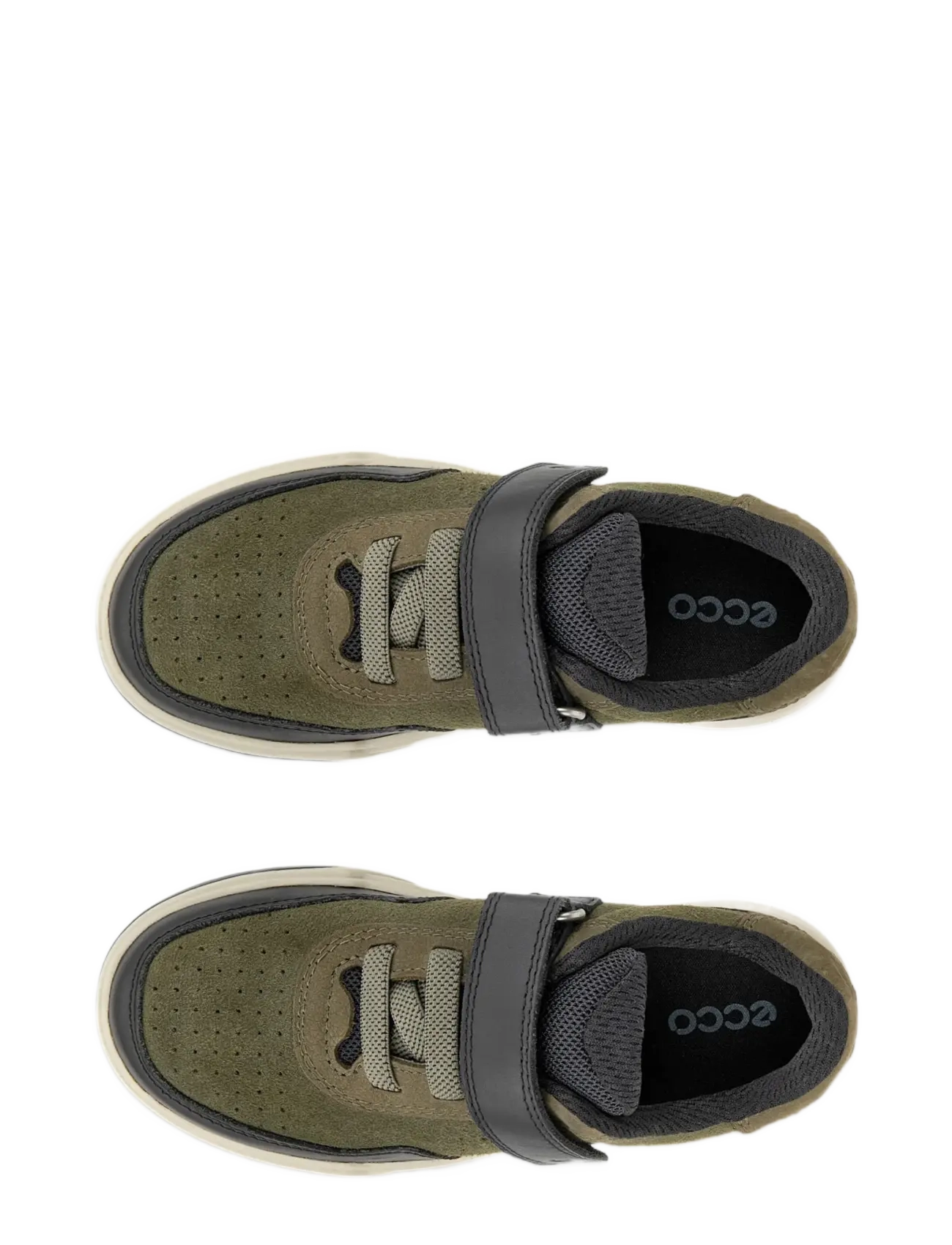 ECCO - STREET COURT K - lave sneakers - black/tarmac/tarmac - 4