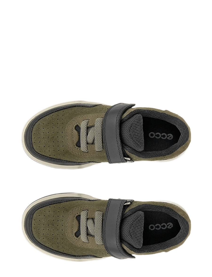 ECCO - STREET COURT K - lave sneakers - black/tarmac/tarmac - 4