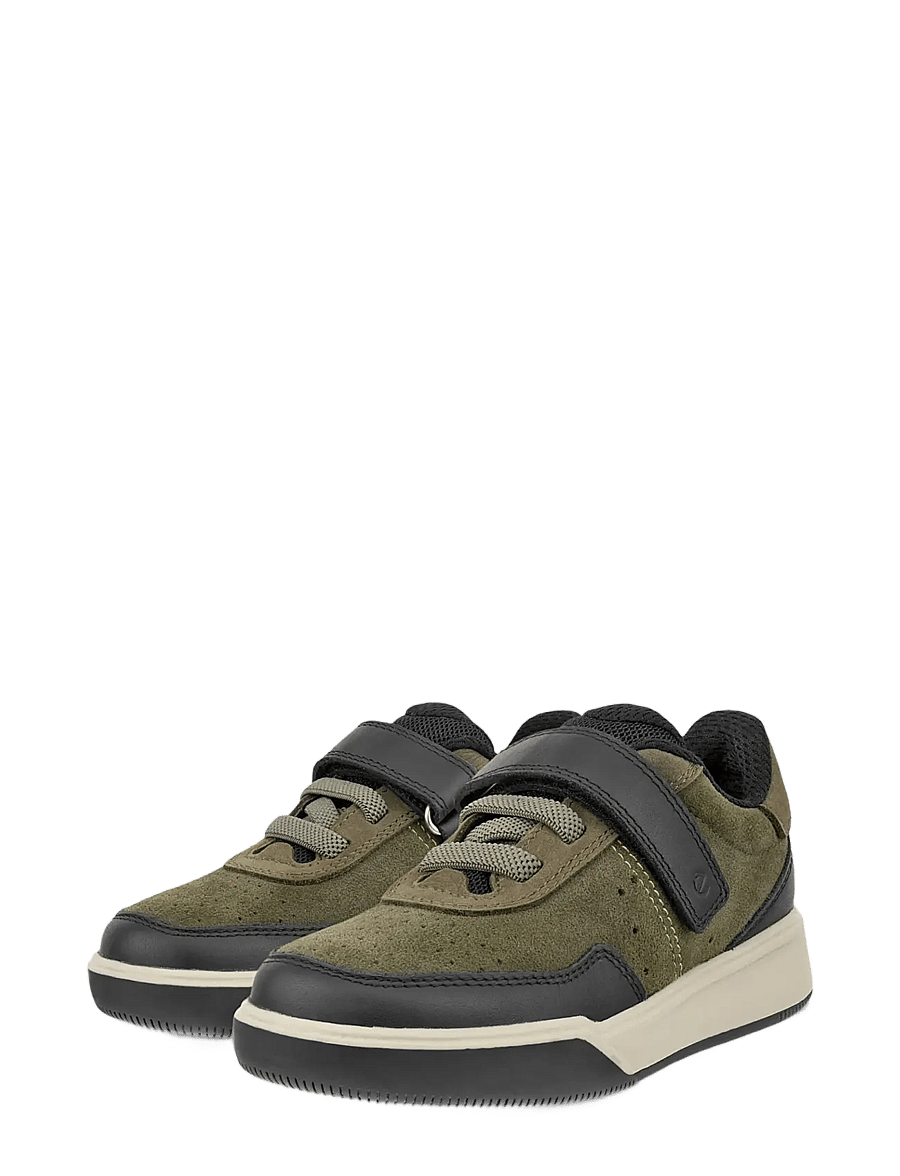 ECCO - STREET COURT K - lave sneakers - black/tarmac/tarmac - 5