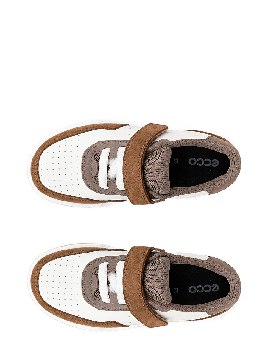 ECCO - STREET COURT K - niedriger schnitt - camel/white/marron - 4
