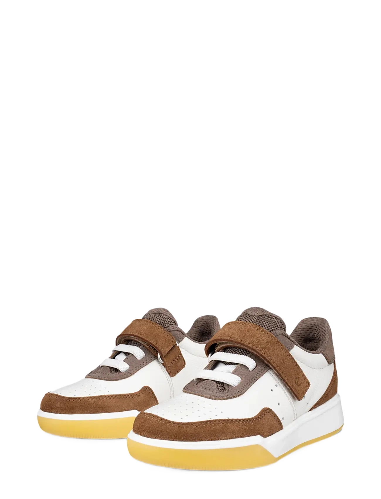 ECCO - STREET COURT K - niedriger schnitt - camel/white/marron - 5