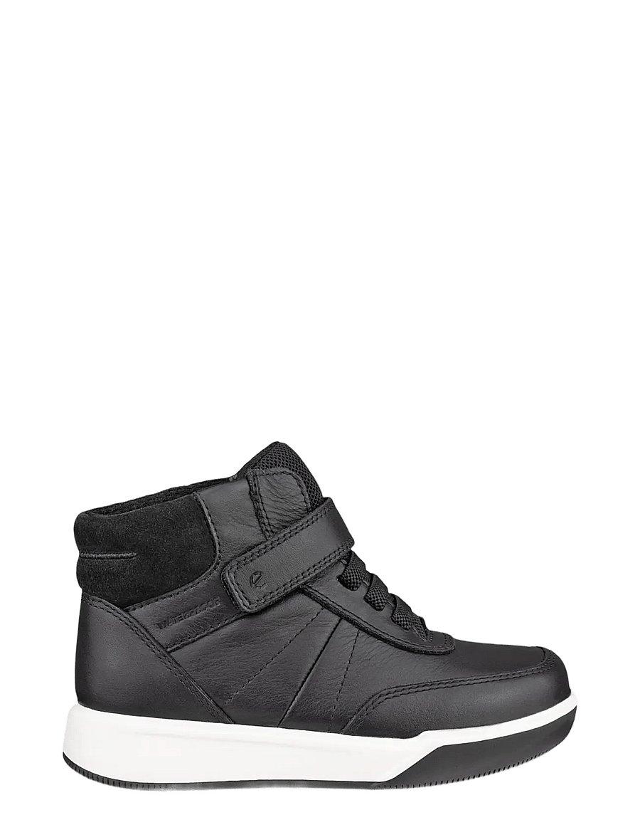 ECCO - STREET COURT K - höga sneakers - black/black/black - 1