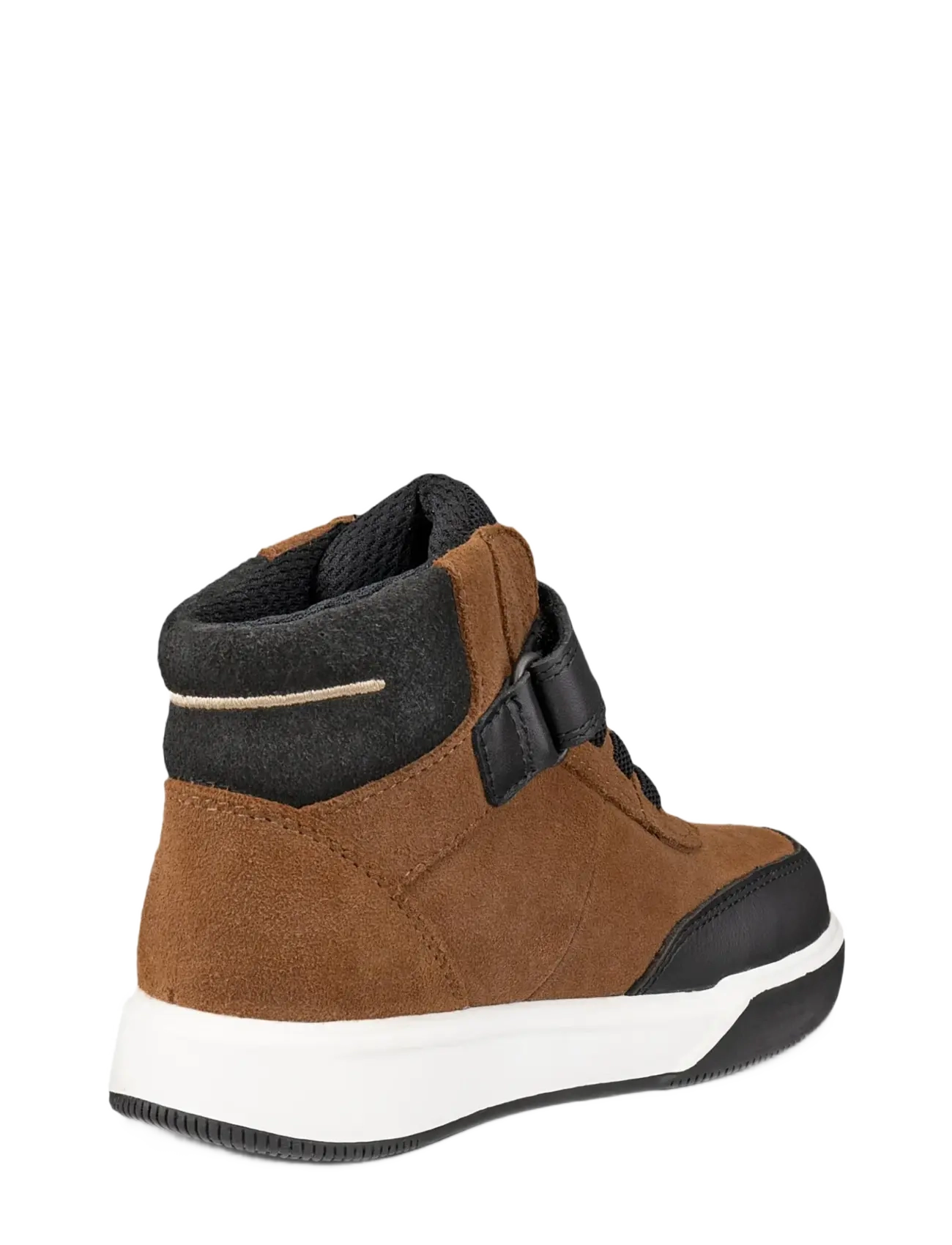 ECCO - STREET COURT K - high tops - black/camel/black - 2