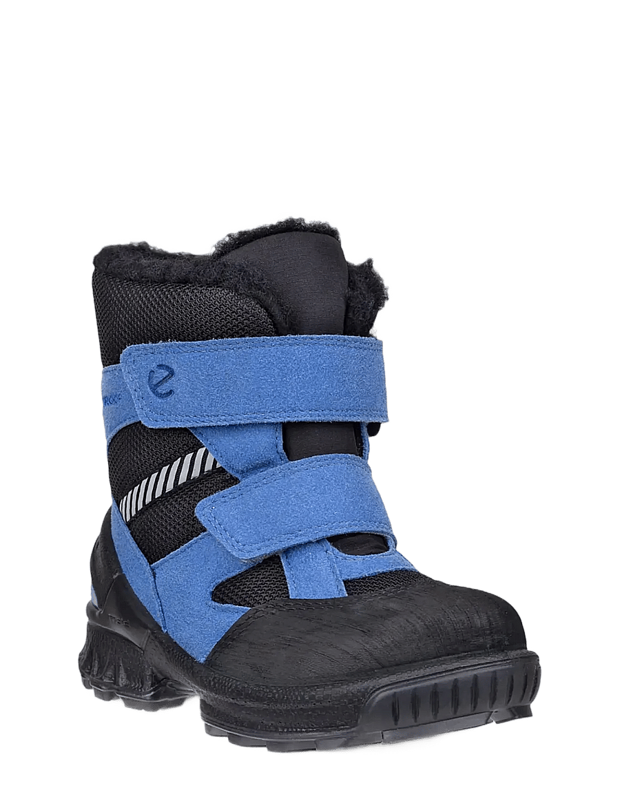ECCO - BIOM HIKE INFANT - talvesaapad - black/federal blue/black - 0