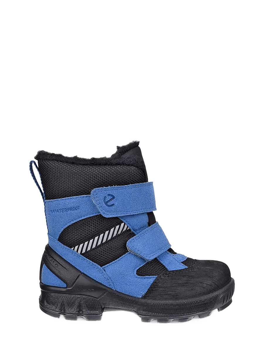 ECCO - BIOM HIKE INFANT - talvesaapad - black/federal blue/black - 1