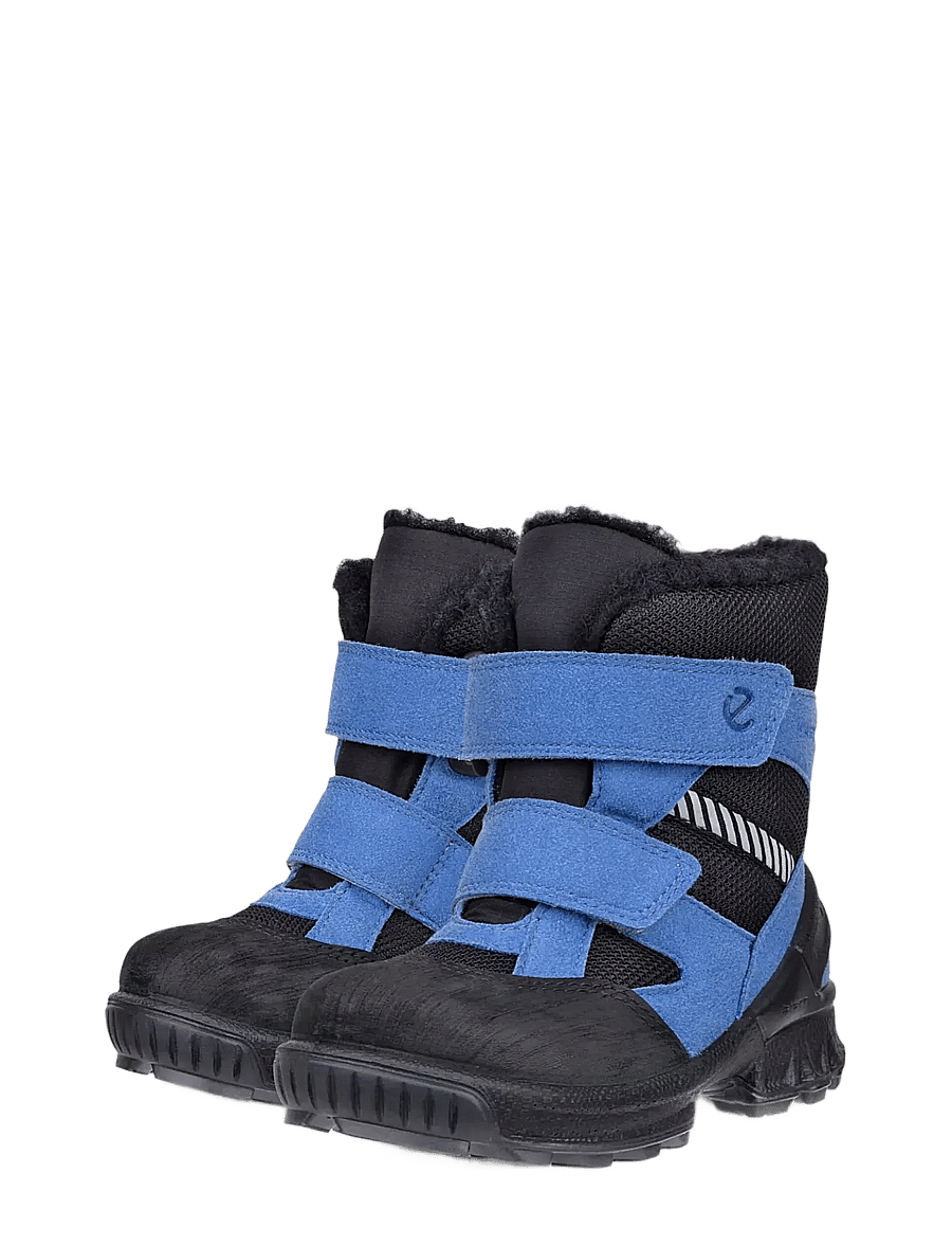 ECCO - BIOM HIKE INFANT - talvesaapad - black/federal blue/black - 5