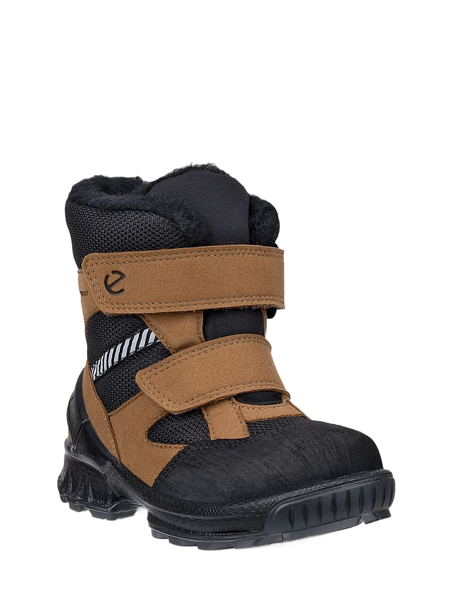 ECCO - BIOM HIKE INFANT - talvesaapad - black/camel/black - 0
