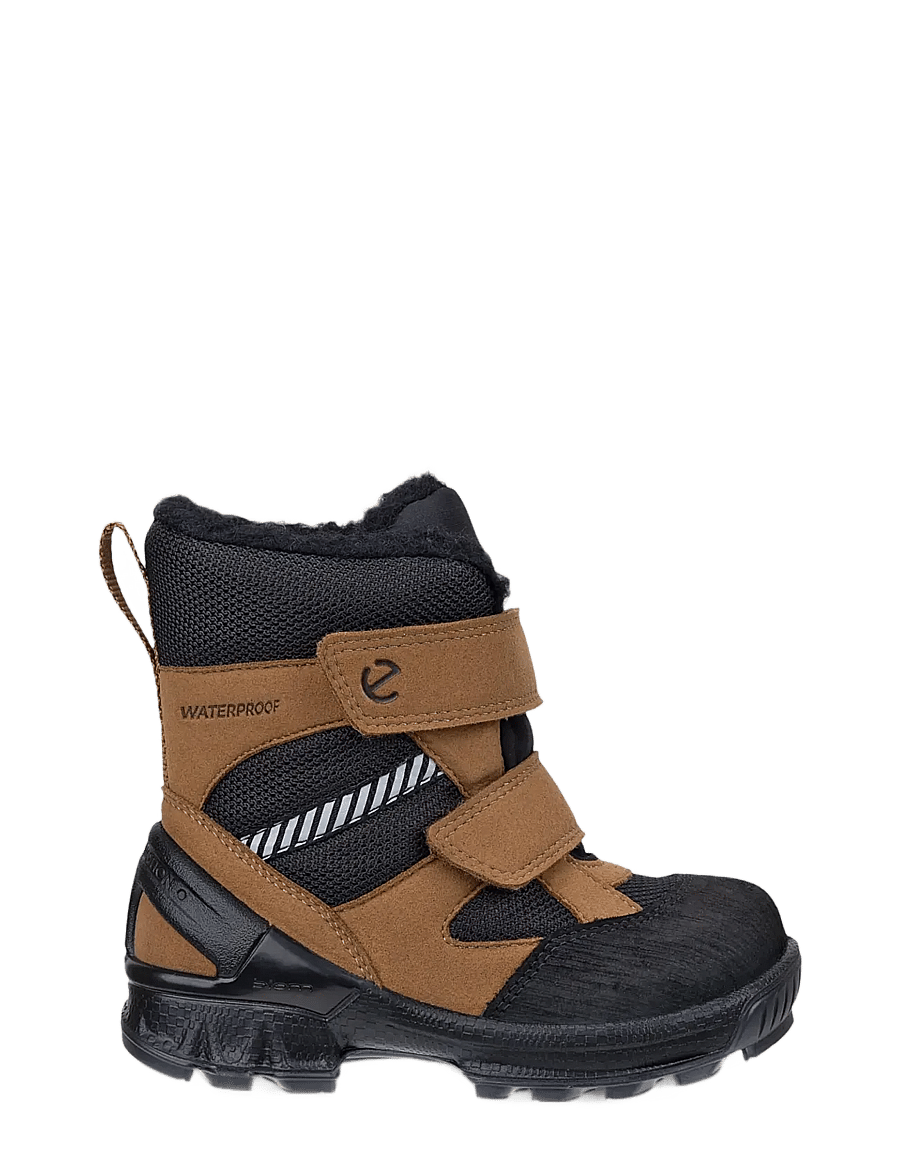 ECCO - BIOM HIKE INFANT - talvesaapad - black/camel/black - 1