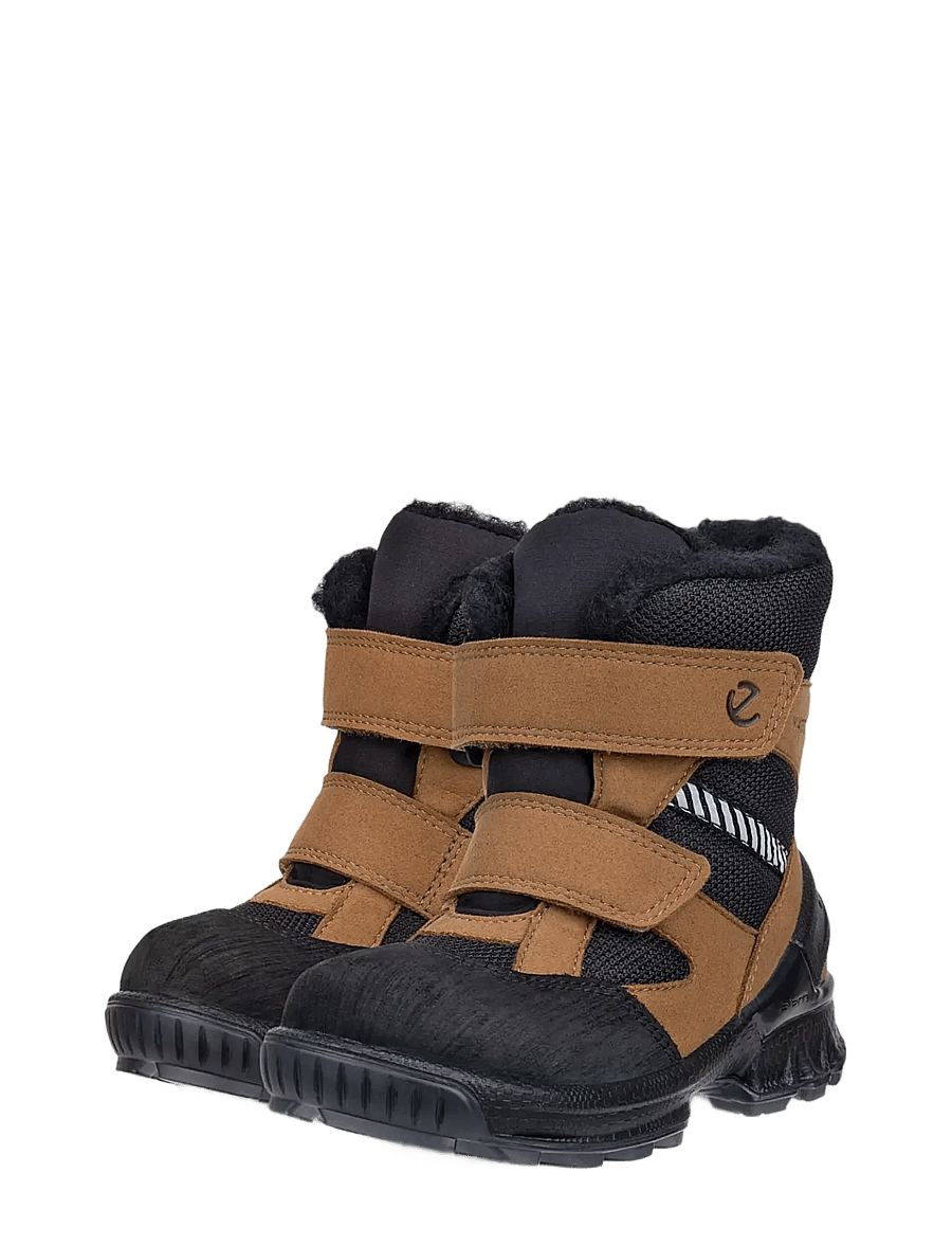 ECCO - BIOM HIKE INFANT - talvesaapad - black/camel/black - 5